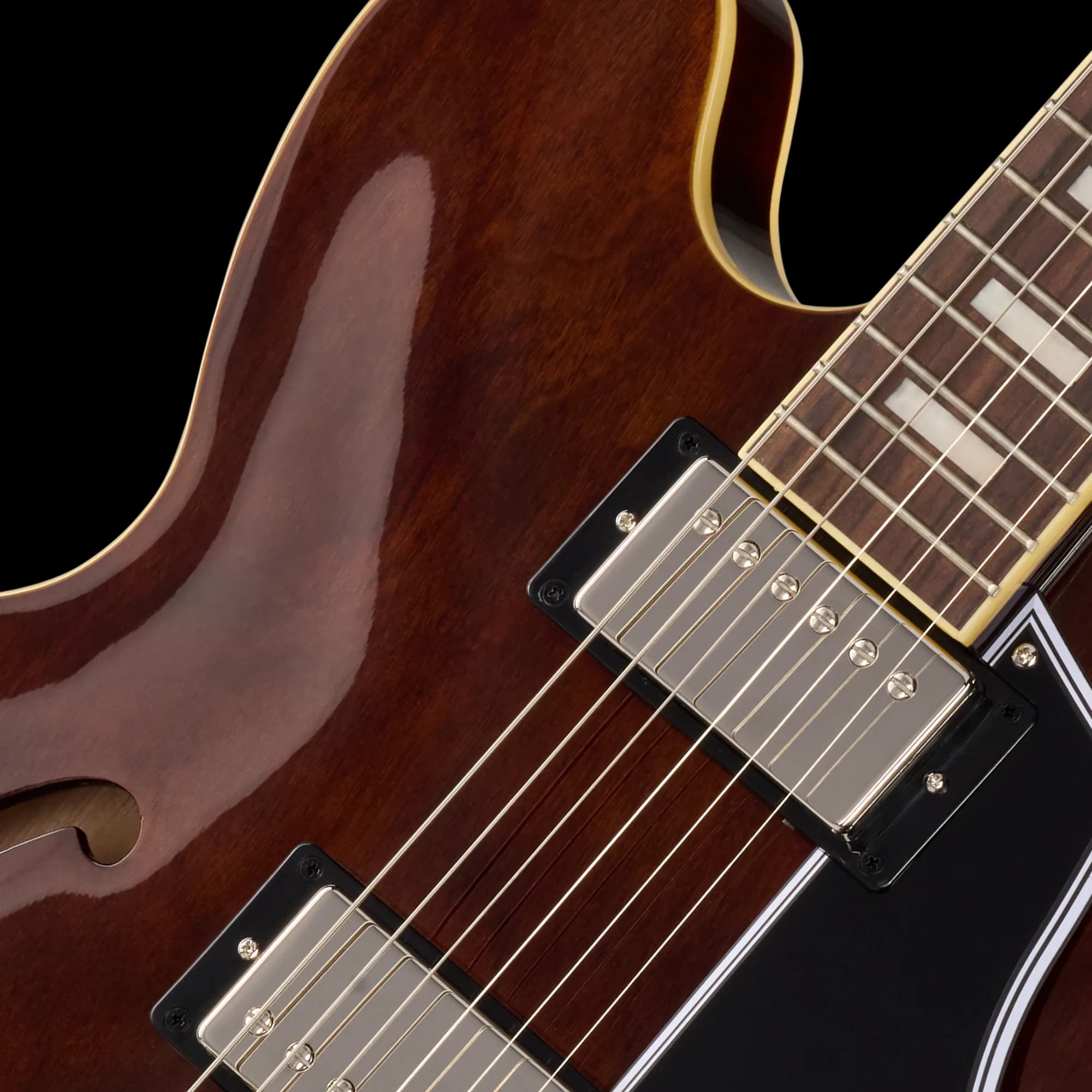 Epiphone ES-335, Dark Walnut, Exclusive — photo 7