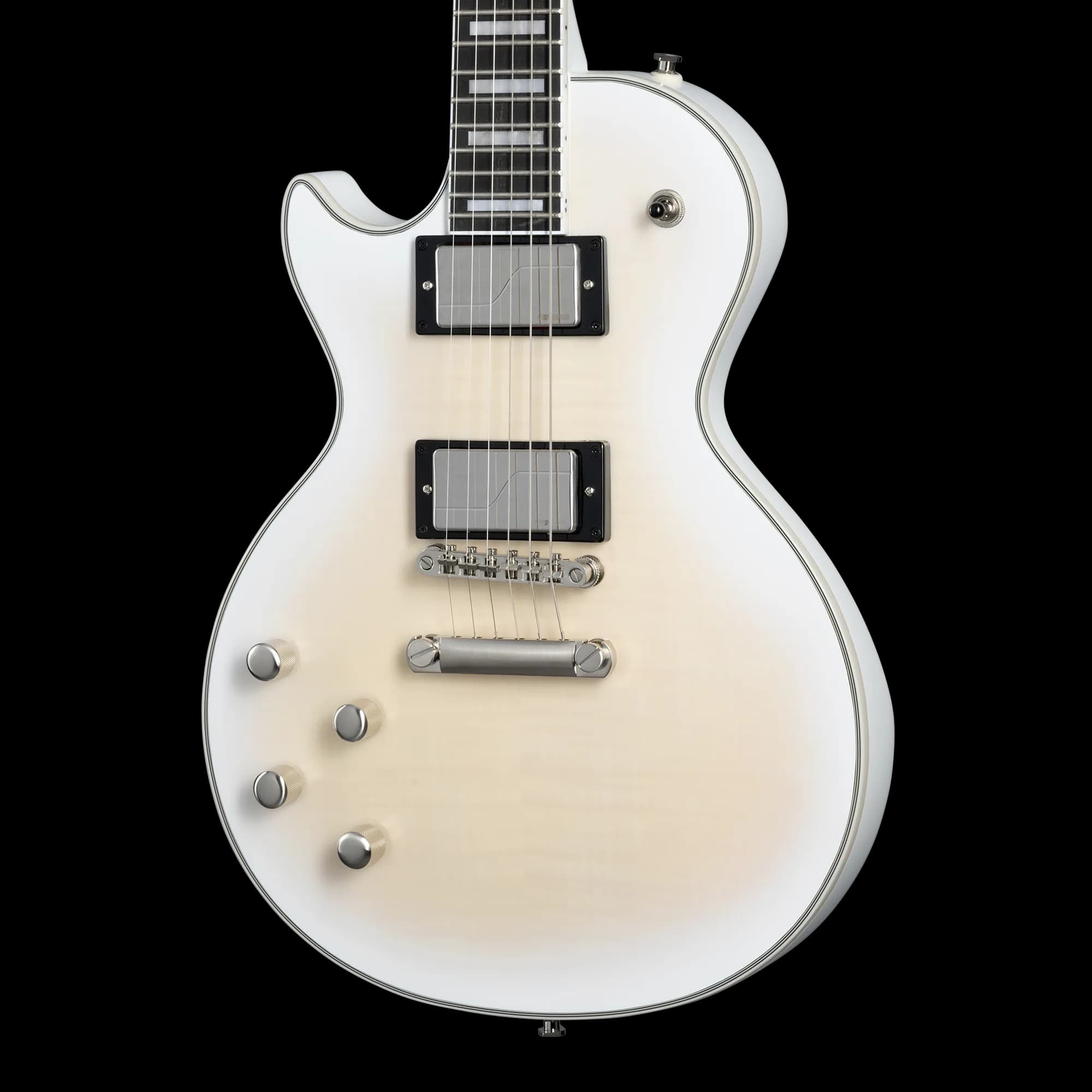 Epiphone Les Paul Prophecy, Left-Handed, Aged White Tiger Burst, Exclusive