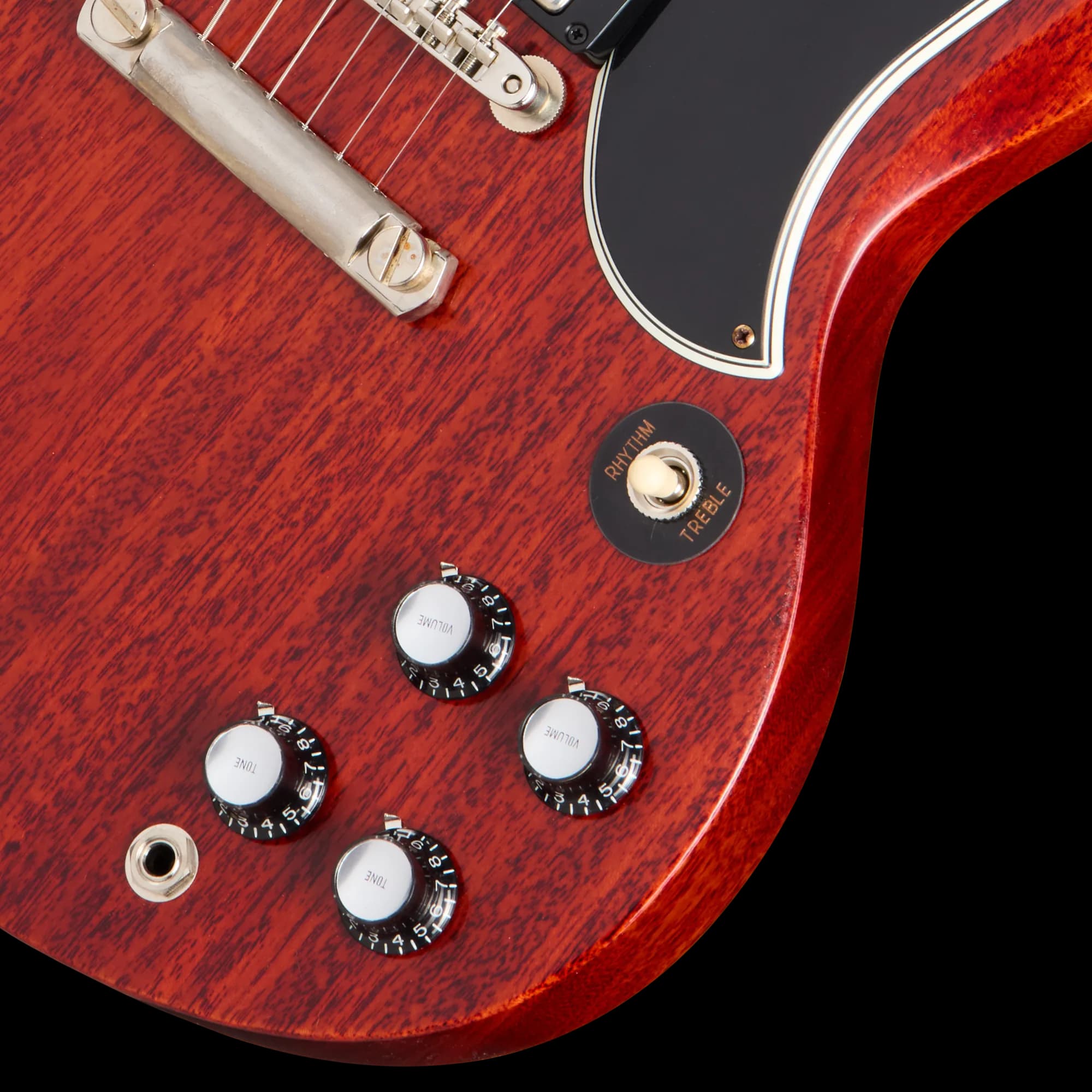 Gibson 1961 Les Paul SG Standard Reissue Stop Bar, VOS, Cherry Red — photo 7