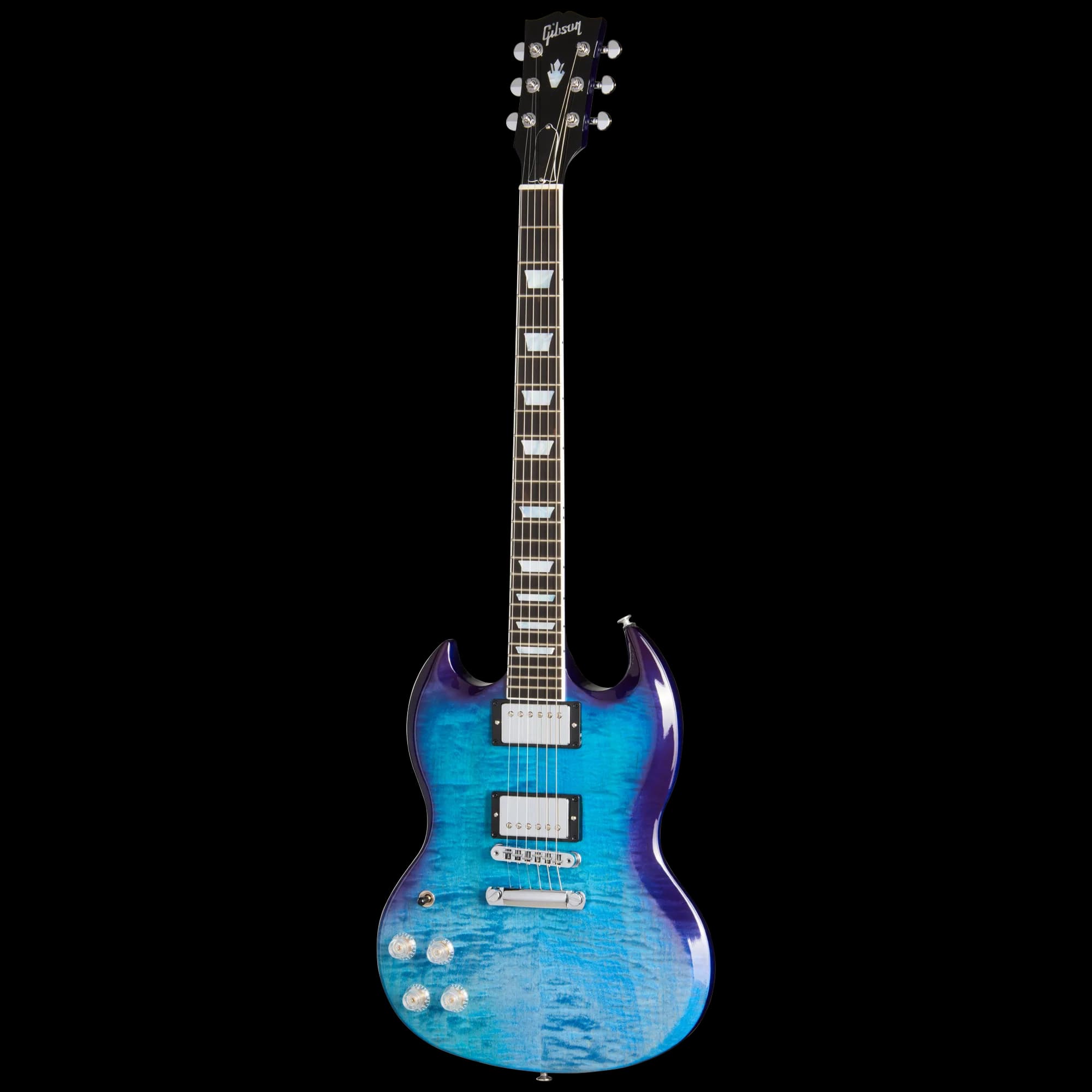 Gibson SG Modern, Left-Handed, Blueberry Fade — photo 3
