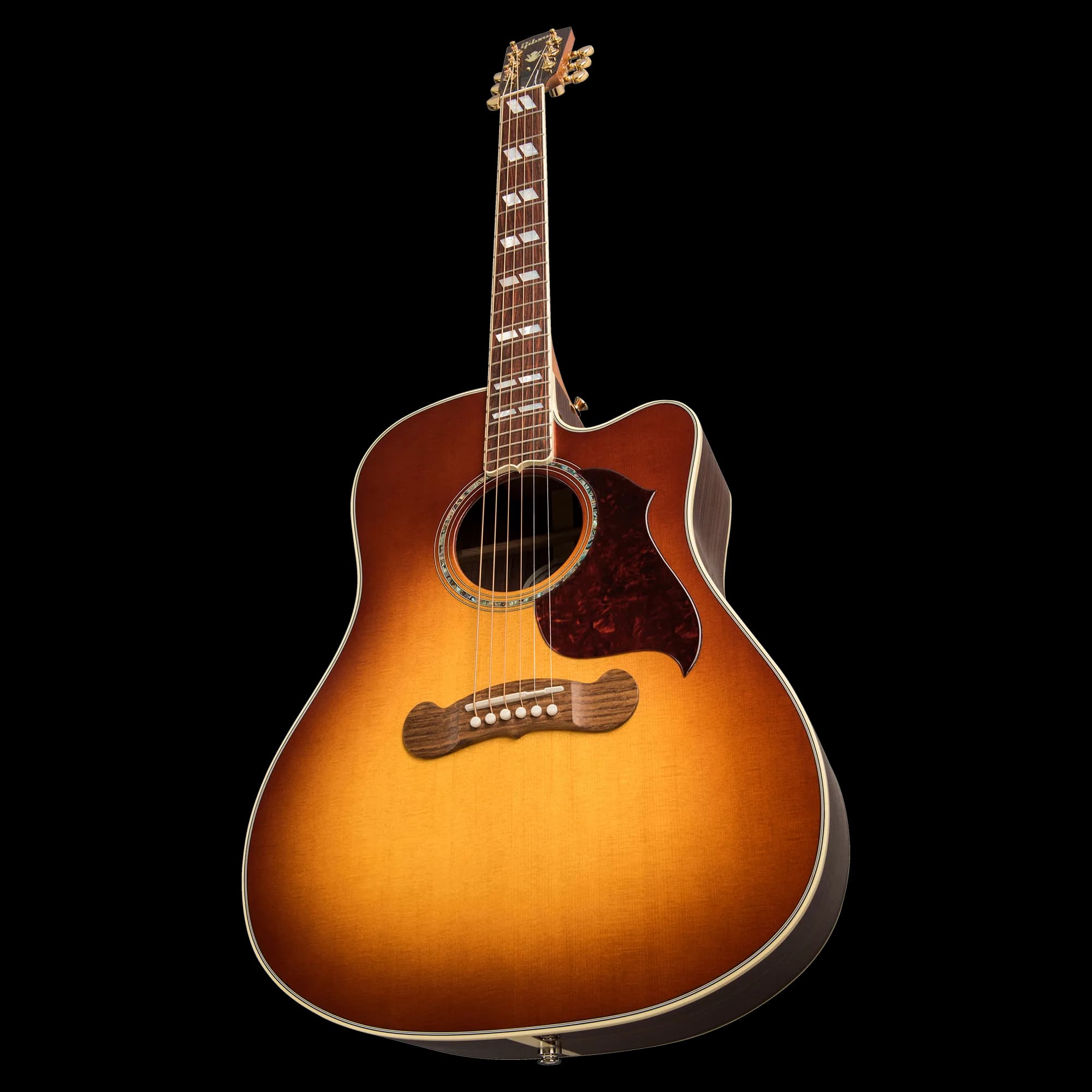 Gibson Songwriter Standard EC Rosewood, Left-Handed, Rosewood Burst — photo 5