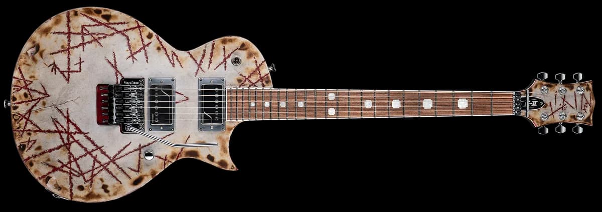 ESP E-II RZK-II Burnt Distressed & Burnt