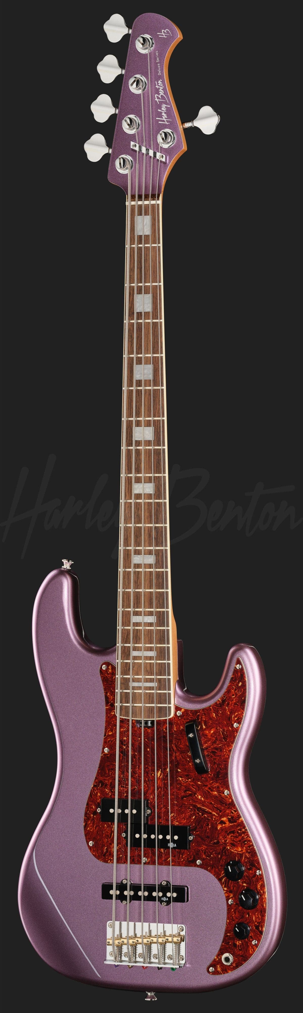 Harley Benton MV-5PJ Burgundy Mist — photo 2