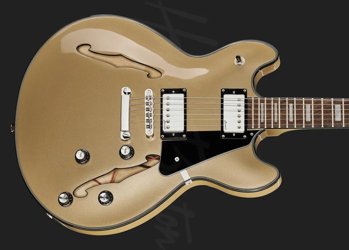Harley Benton HB-35Plus Shoreline Gold — photo 4