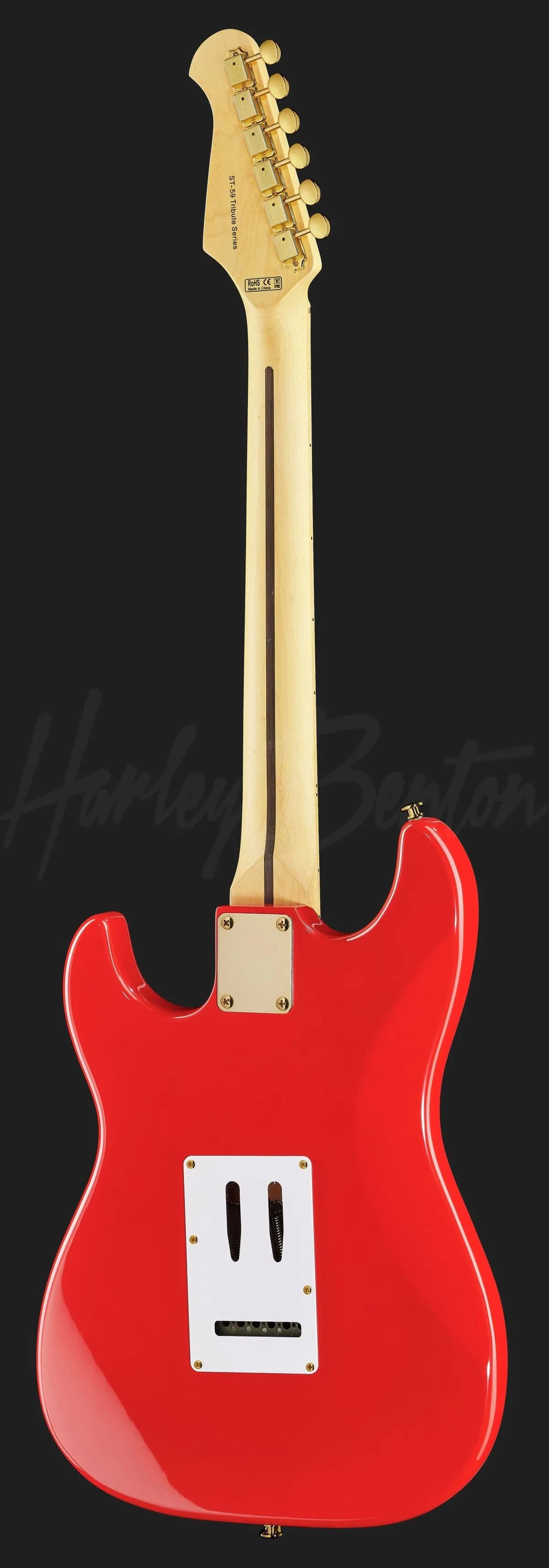 Harley Benton ST-59HM Fiesta Red — photo 3