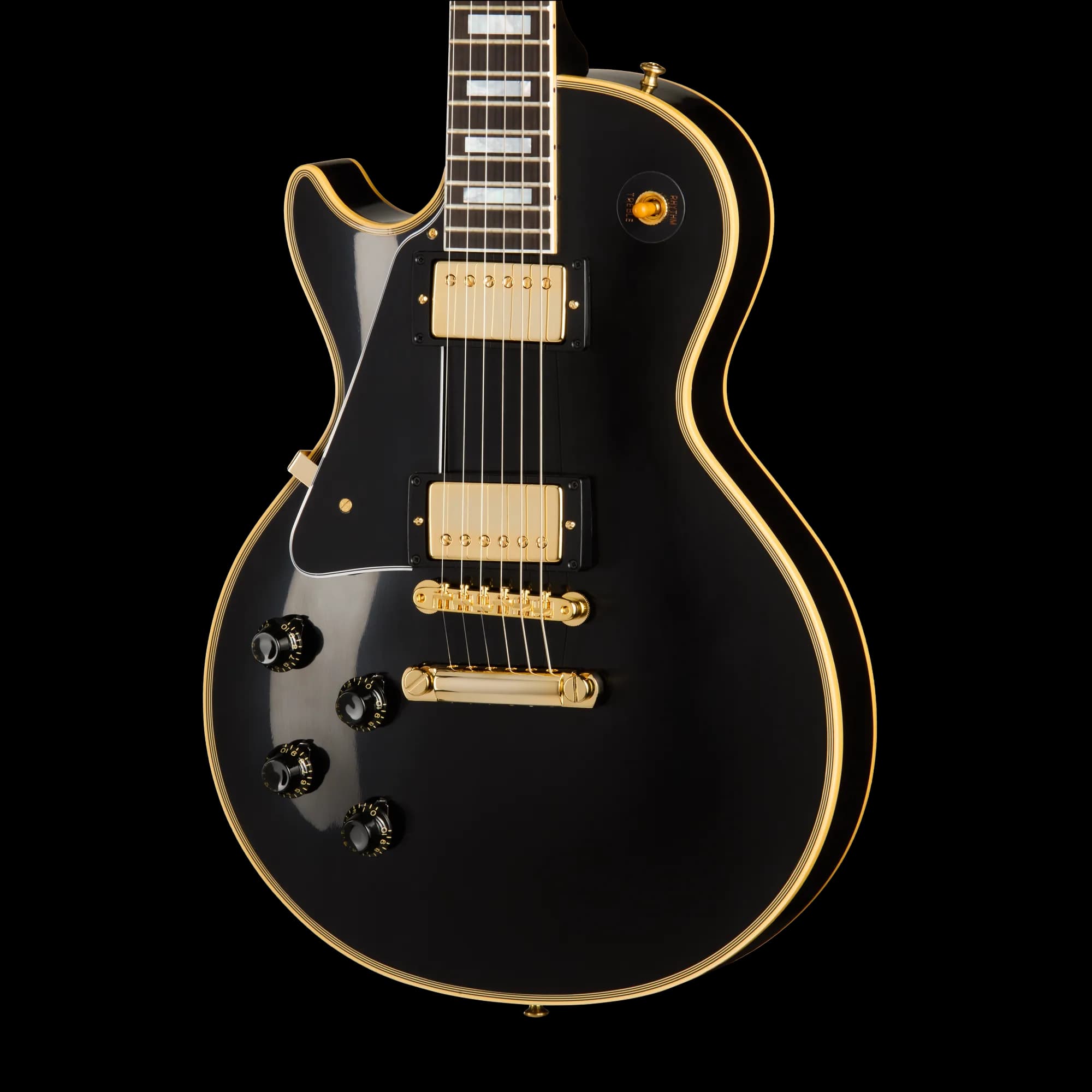 Gibson 1957 Les Paul Custom Reissue 2-Pickup, Left-Handed, VOS, Ebony