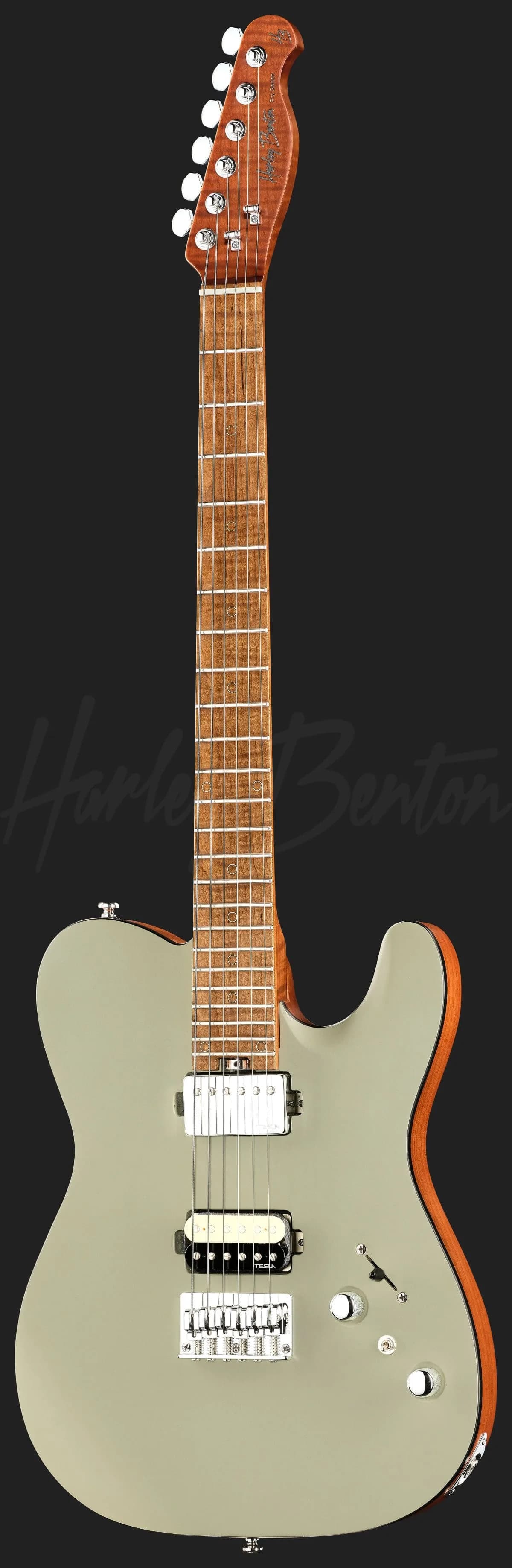 Harley Benton Fusion-T II HH MN HT SGR — photo 2