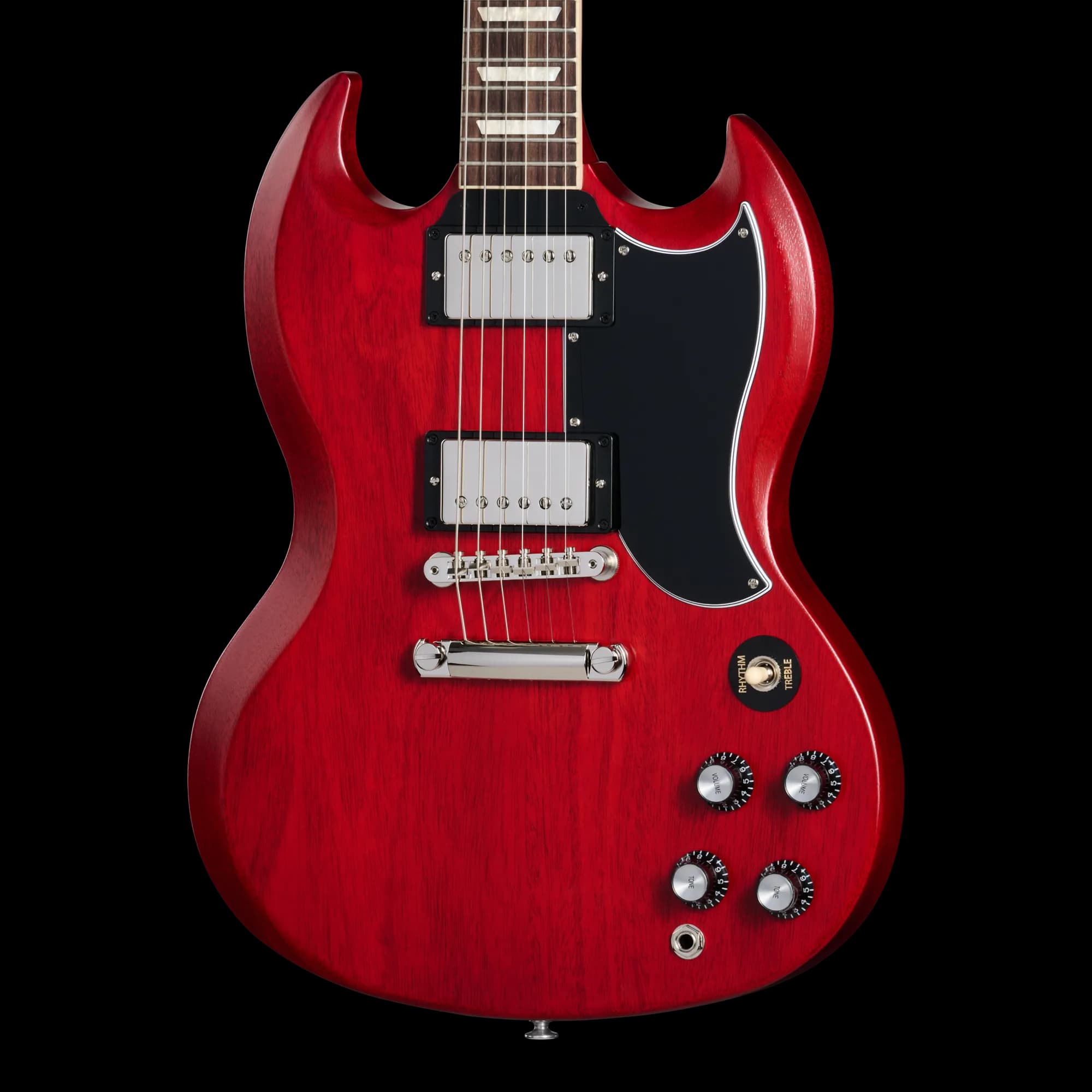 Gibson SG Standard '61 Faded with '57 Classic Underwound, Vintage Cherry Satin, Exclusive