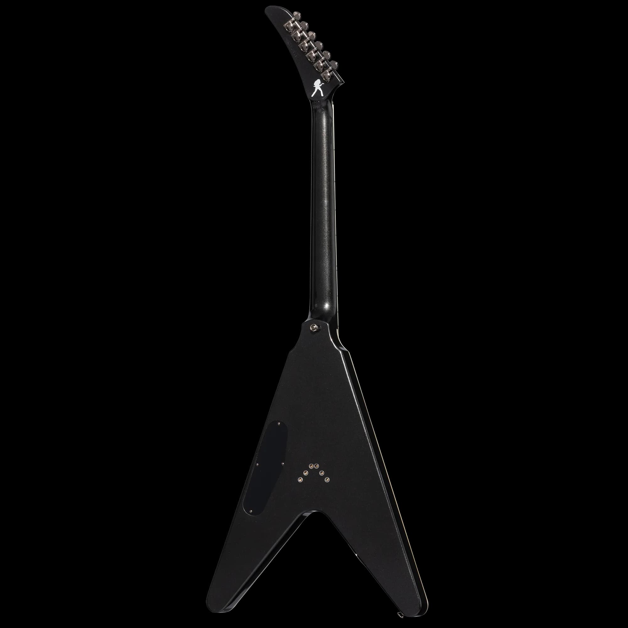 Epiphone Dave Mustaine Flying V Custom, Black Metallic — photo 4
