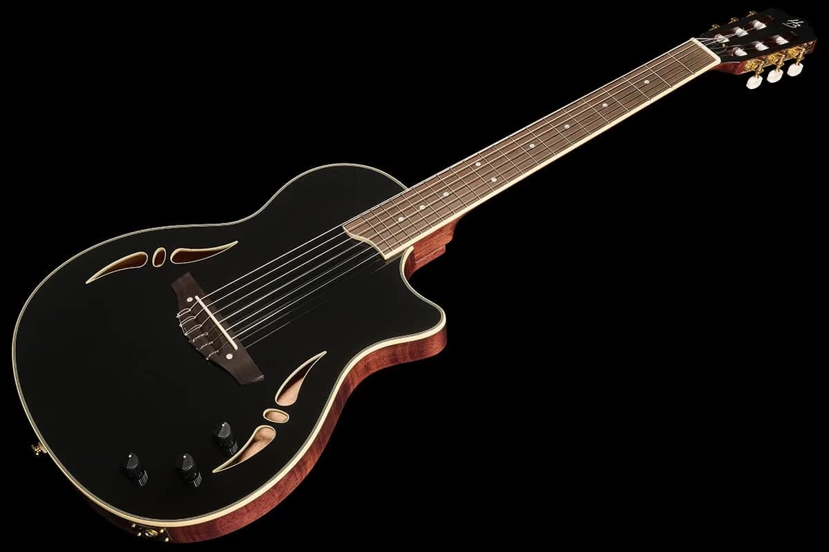 Harley Benton Nashville Nylon Black — photo 3