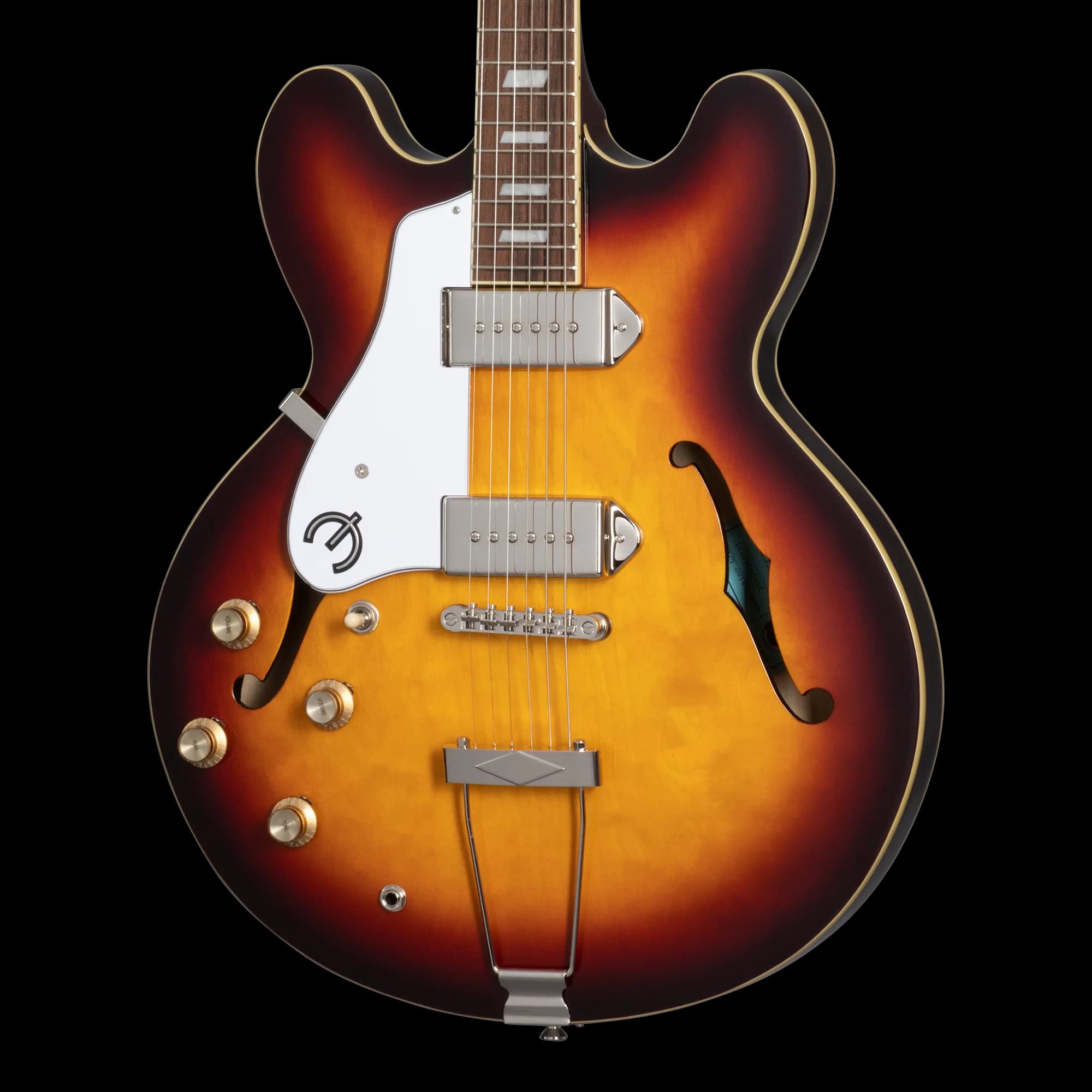 Epiphone Casino, Left-Handed, Vintage Sunburst — photo 8