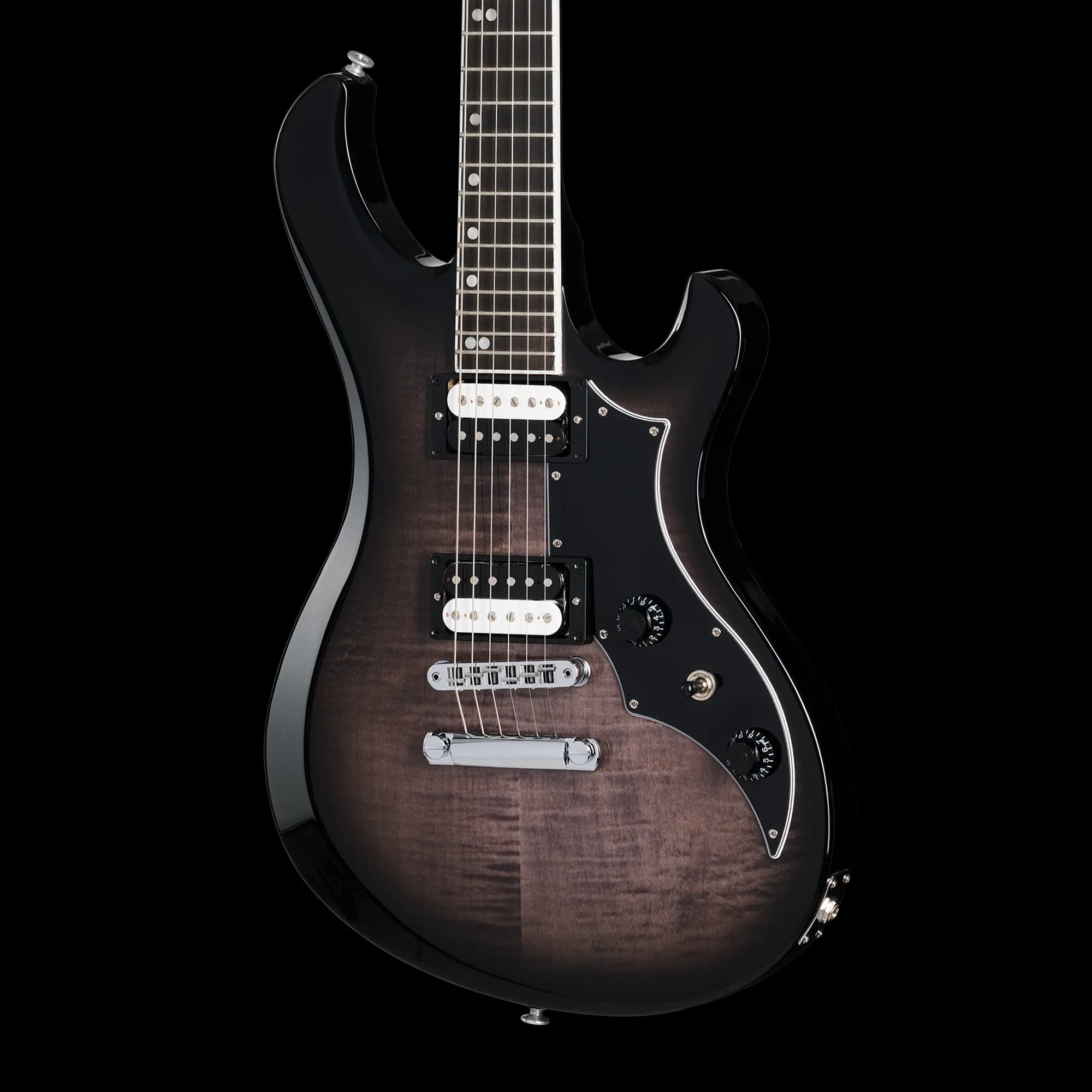 Gibson Victory Figured Top, Translucent Ebony Burst, Exclusive