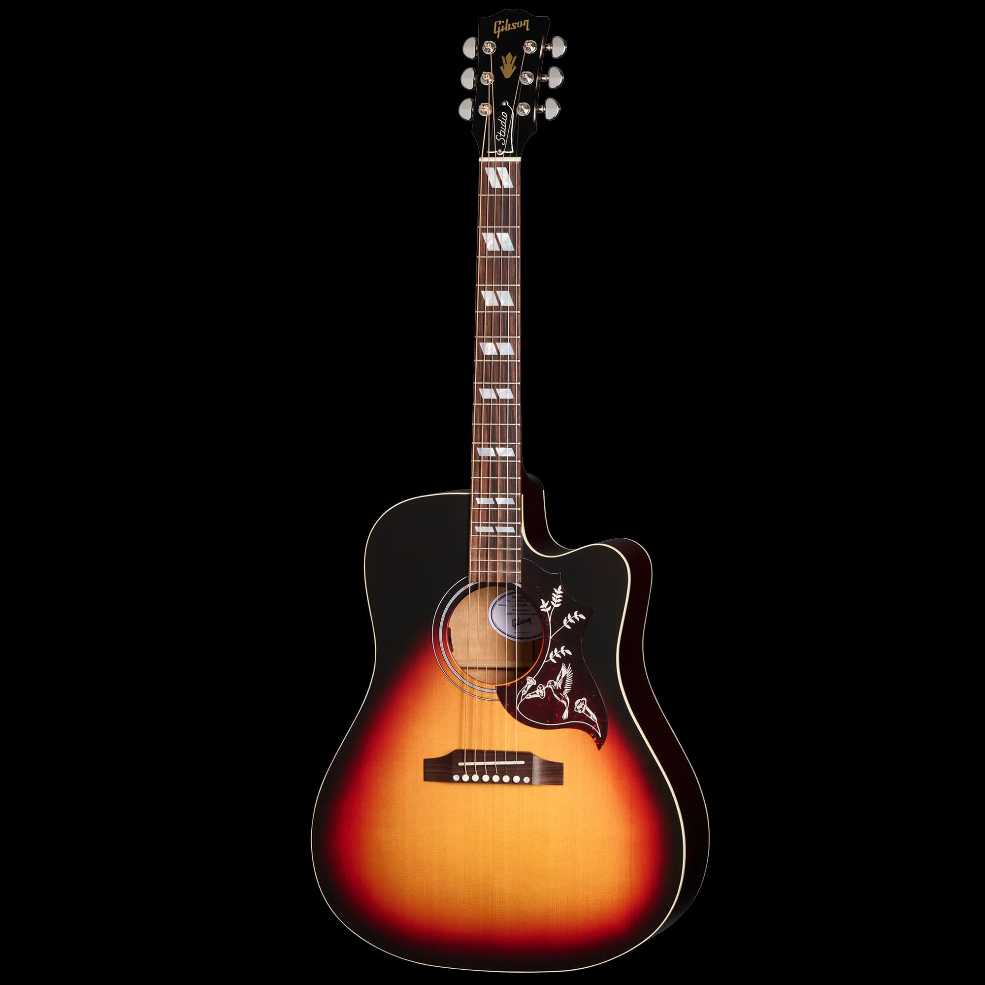 Gibson Hummingbird Studio EC, Tri-Burst Satin — photo 2
