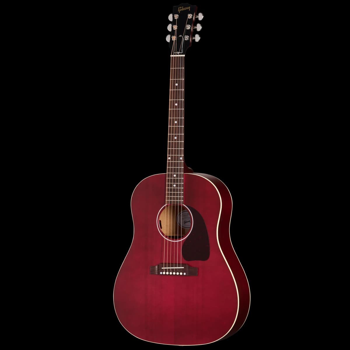 Gibson J-45 Special, Satin Wine Red — photo 2