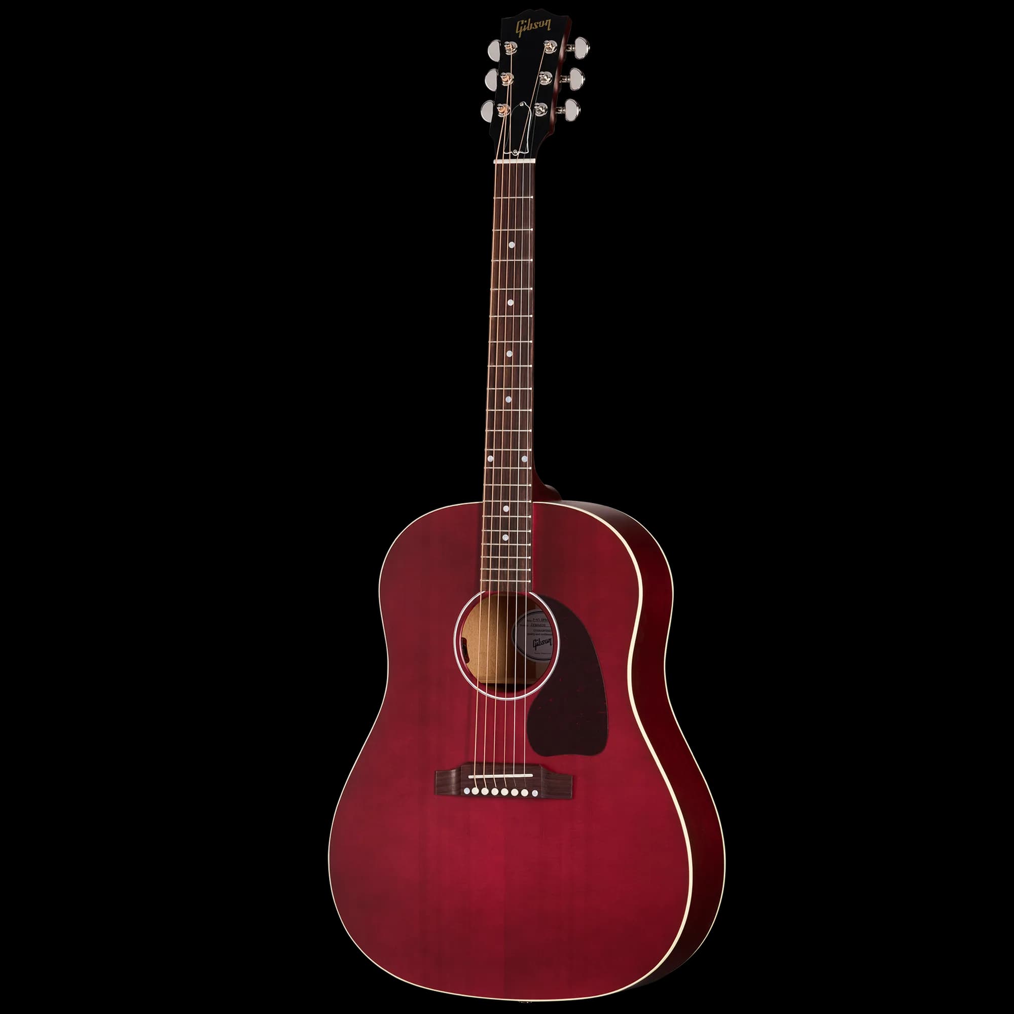 Gibson J-45 Special, Satin Wine Red — photo 2