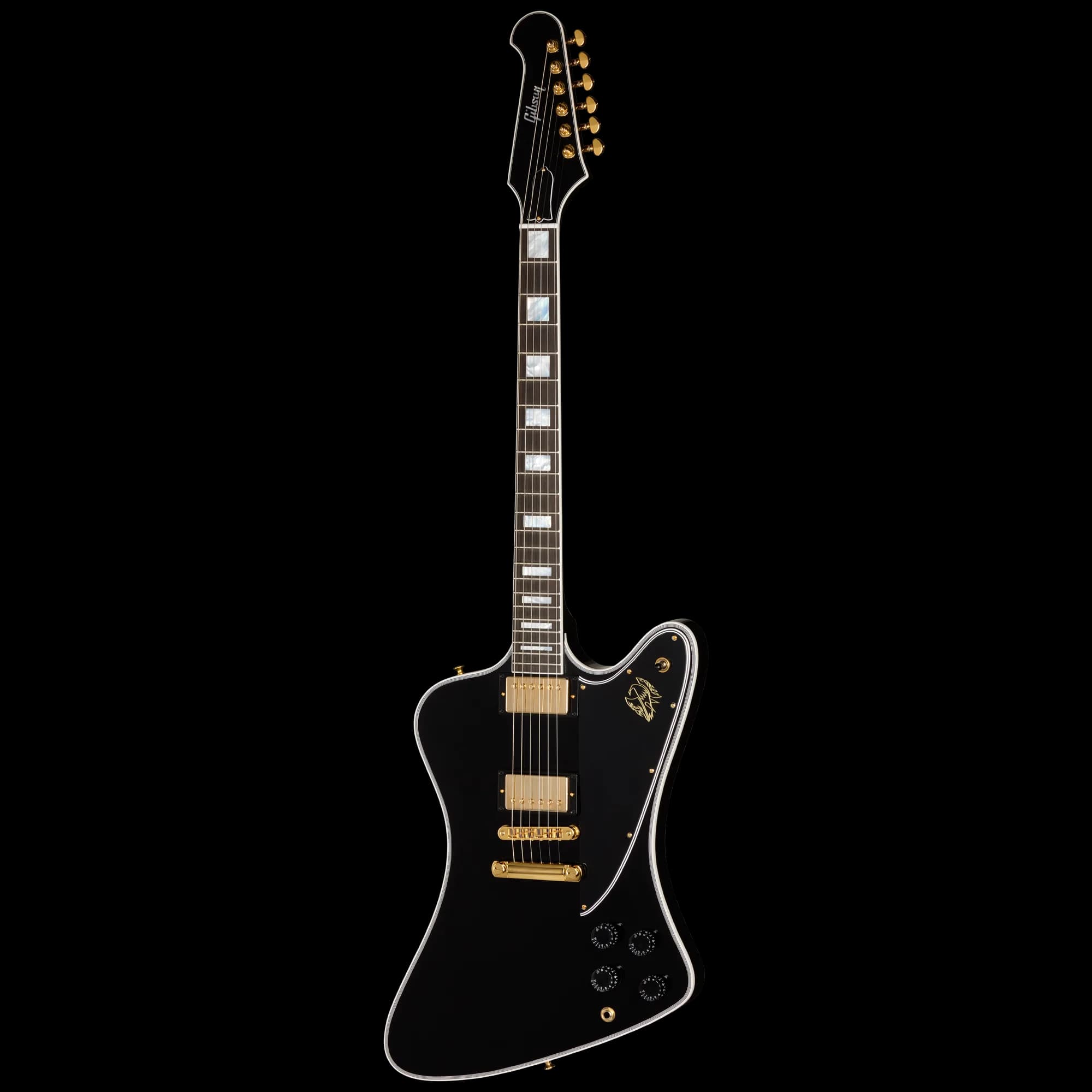 Gibson Firebird Custom with Bound Headstock, Gloss, Ebony — photo 6