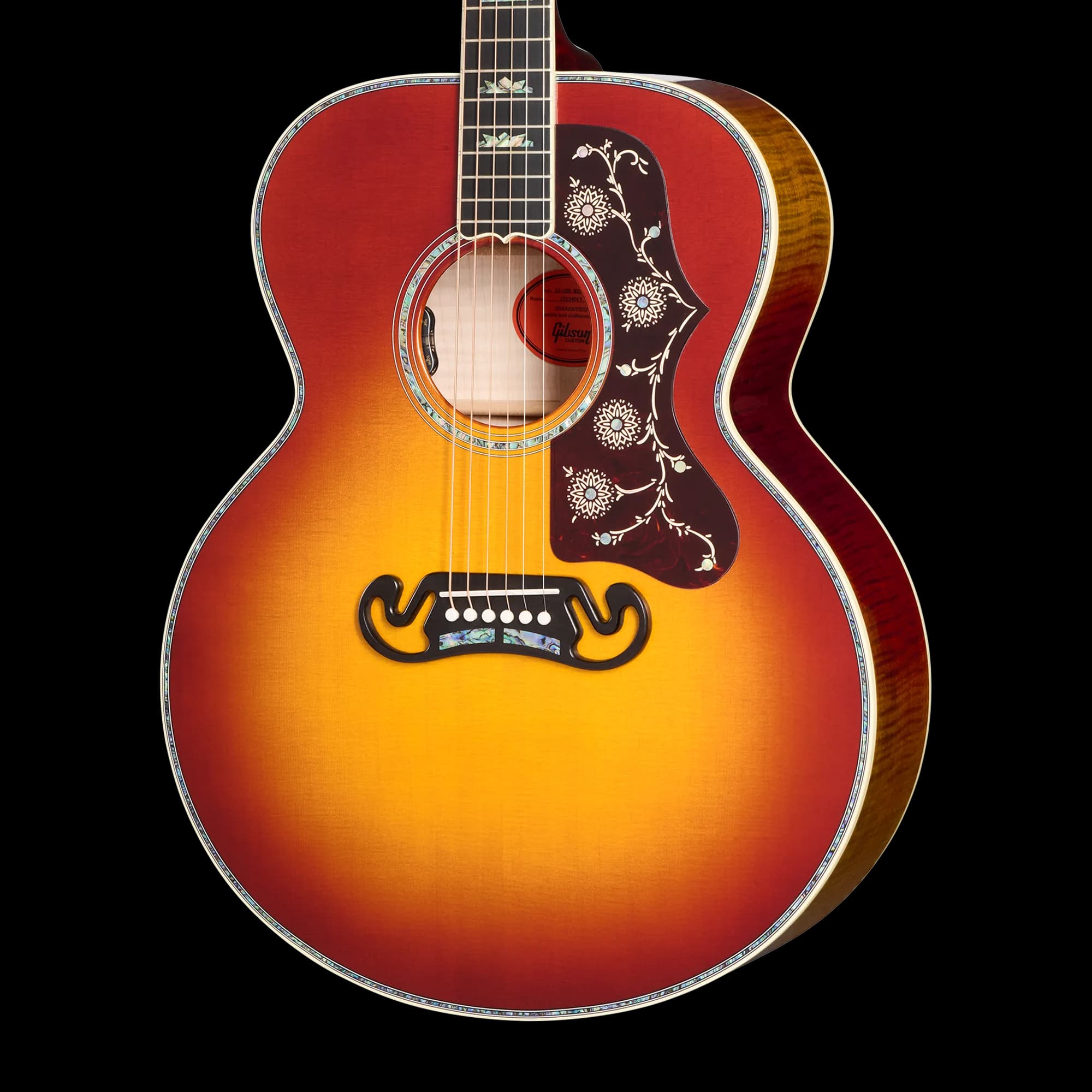 Gibson SJ-200 5A Maple, Wildfire Burst