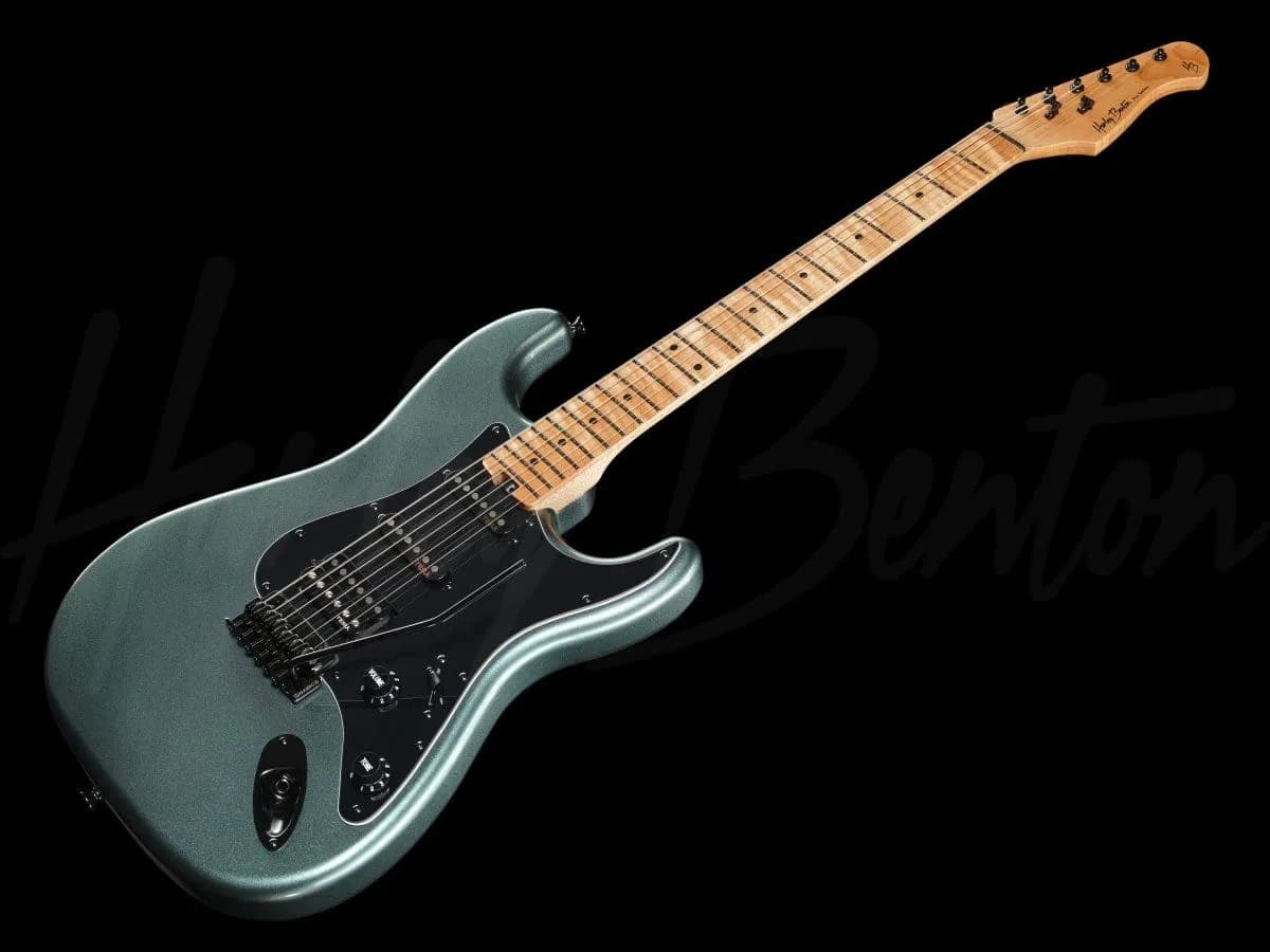 Harley Benton ST-Modern Plus MN HSS Gun Metal Blue — photo 8