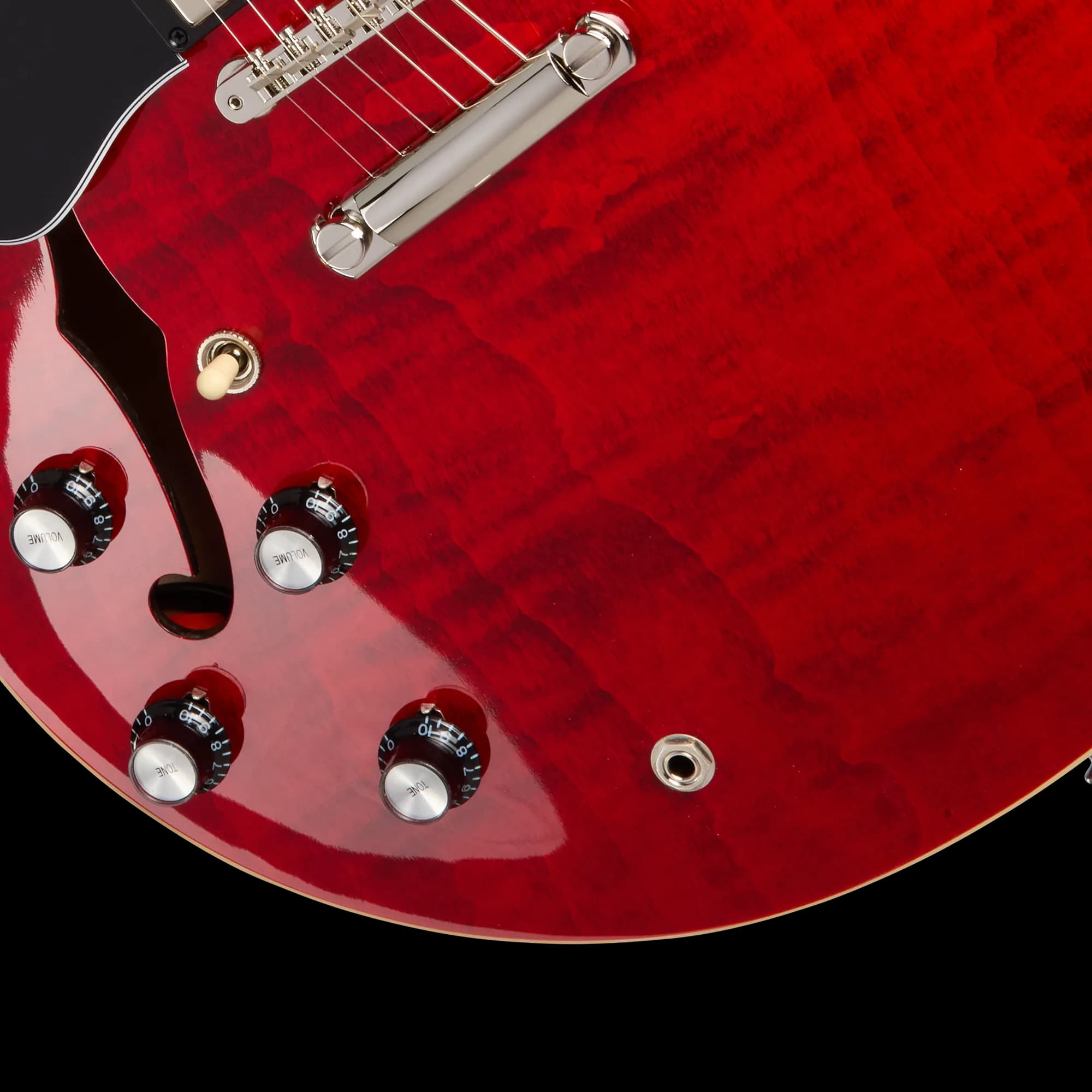 Gibson ES-335 Figured, Left-Handed, Sixties Cherry — photo 8