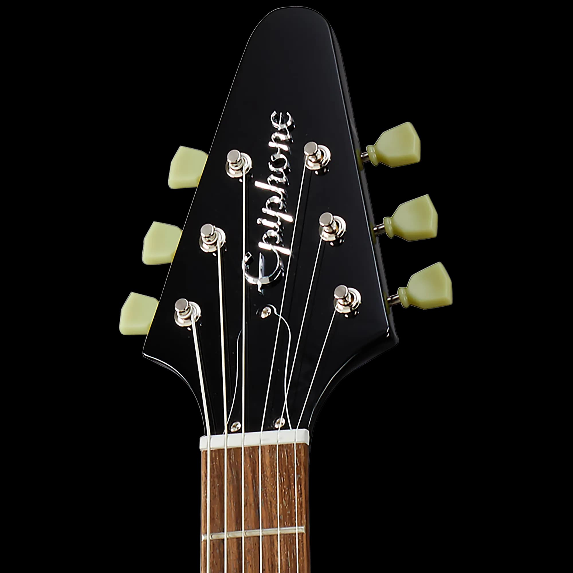 Epiphone Flying V, Ebony — photo 5