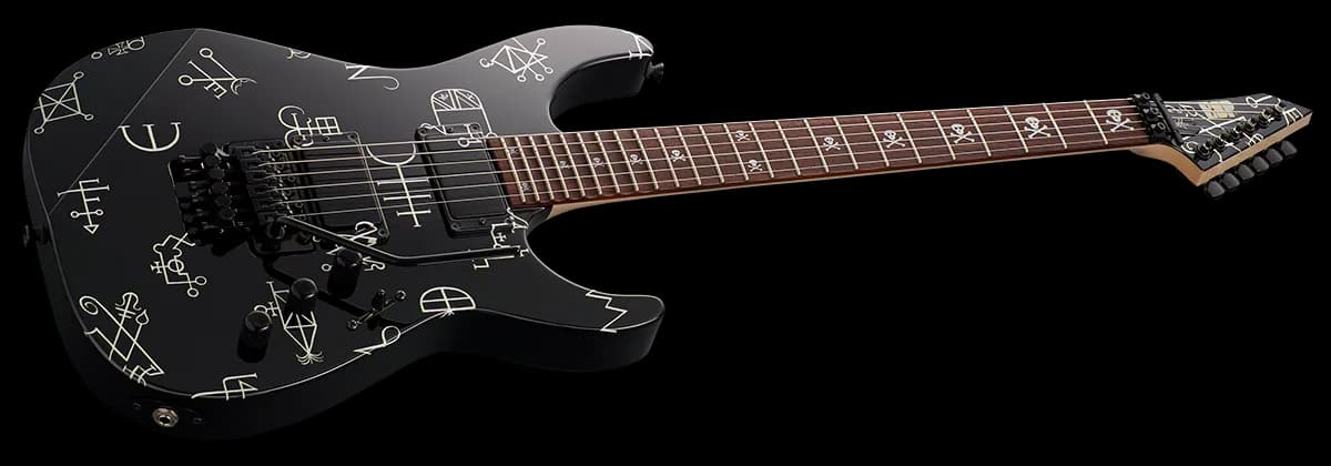 ESP Kh Demonology Black w/ Graphic — photo 3