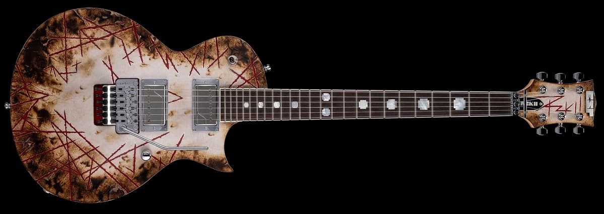 ESP RZK-II Burnt Distressed & Burnt