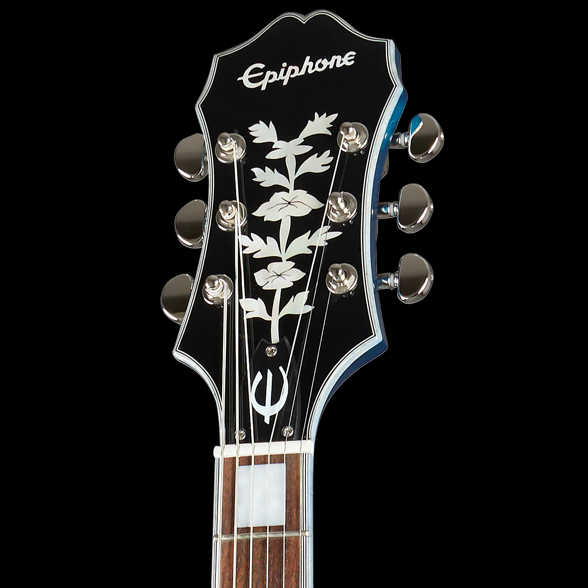 Epiphone Emperor Swingster, Delta Blue Metallic — photo 5