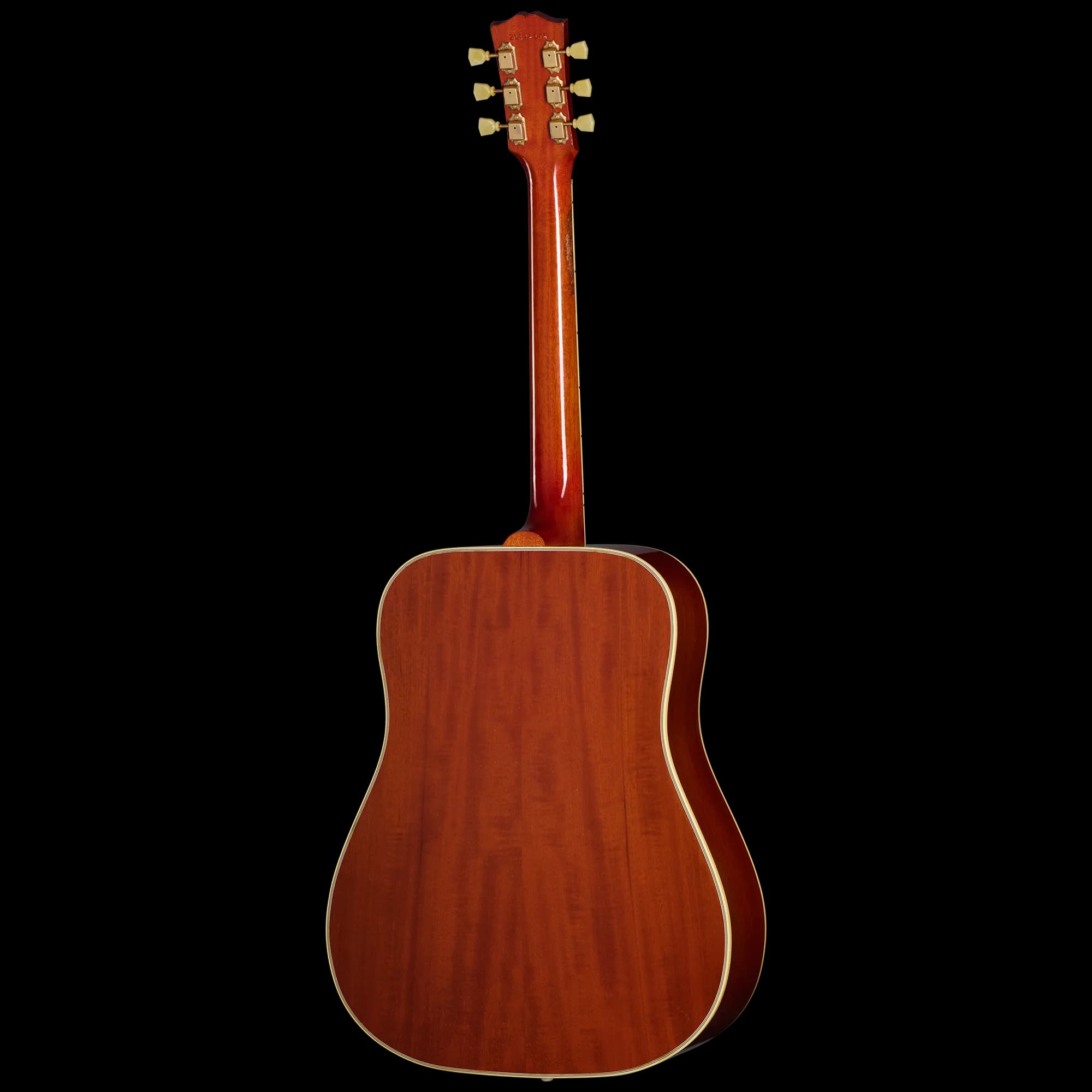Gibson 1960 Hummingbird Reissue, Heavy Aged, Washed Cherry Sunburst — photo 3
