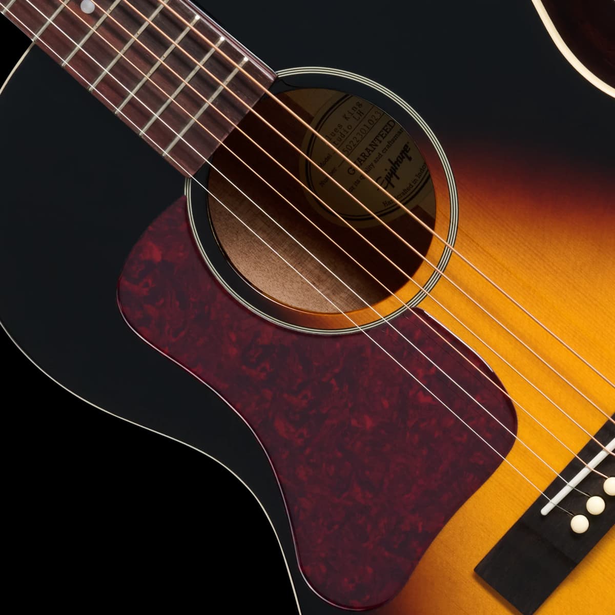 Epiphone Blues King Studio, Left-Handed, Dark Burst — photo 7
