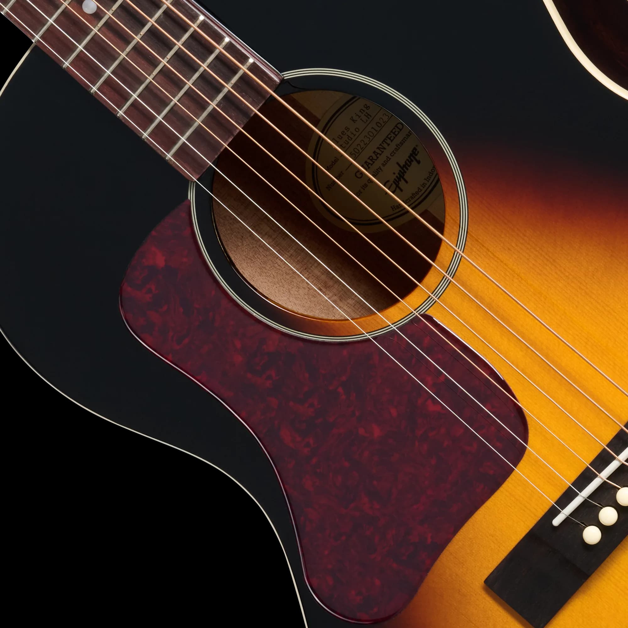 Epiphone Blues King Studio, Left-Handed, Dark Burst — photo 7