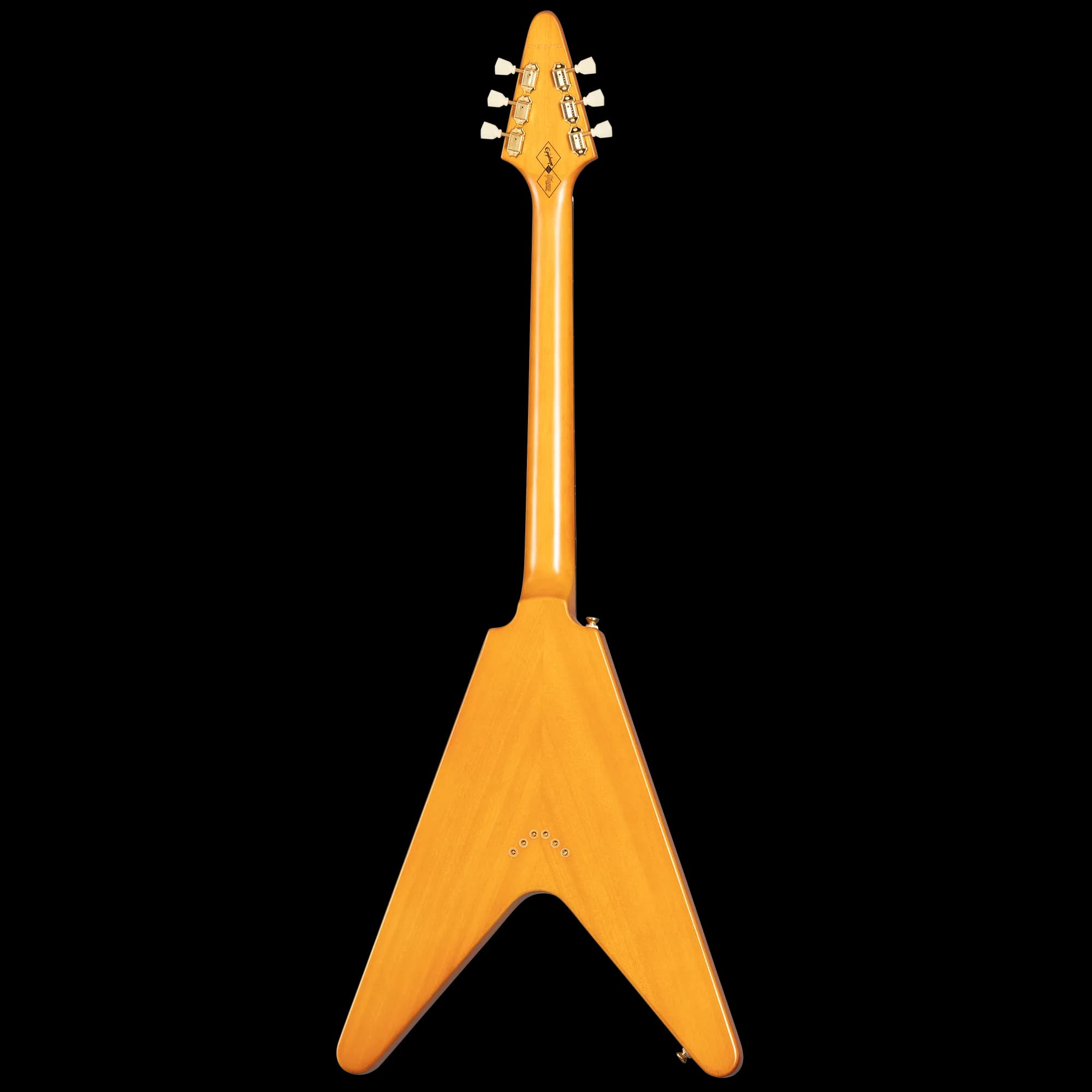 Epiphone IGC 1958 Korina Flying V, Aged Natural, Exclusive — photo 4