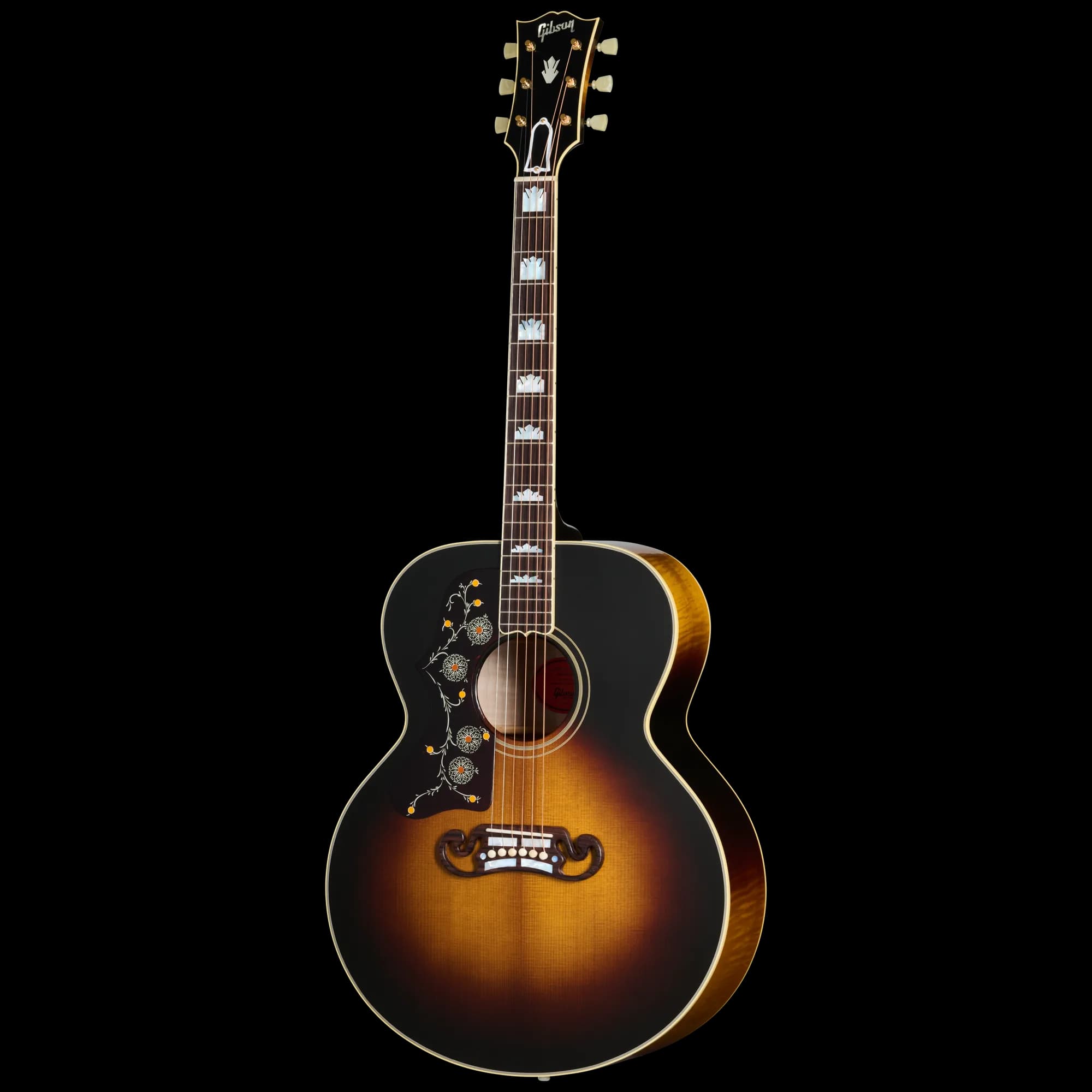 Gibson 1957 SJ-200 Reissue, Left-Handed, Vintage Sunburst — photo 3