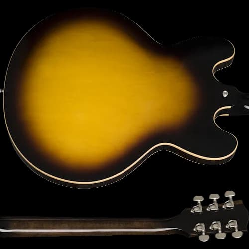 Gibson ES-335 DOT P-90, Vintage Burst — photo 4