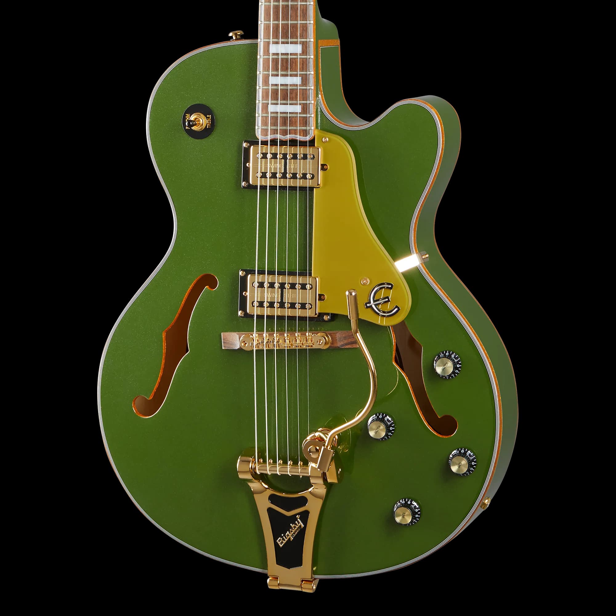 Epiphone Emperor Swingster, Forest Green Metallic