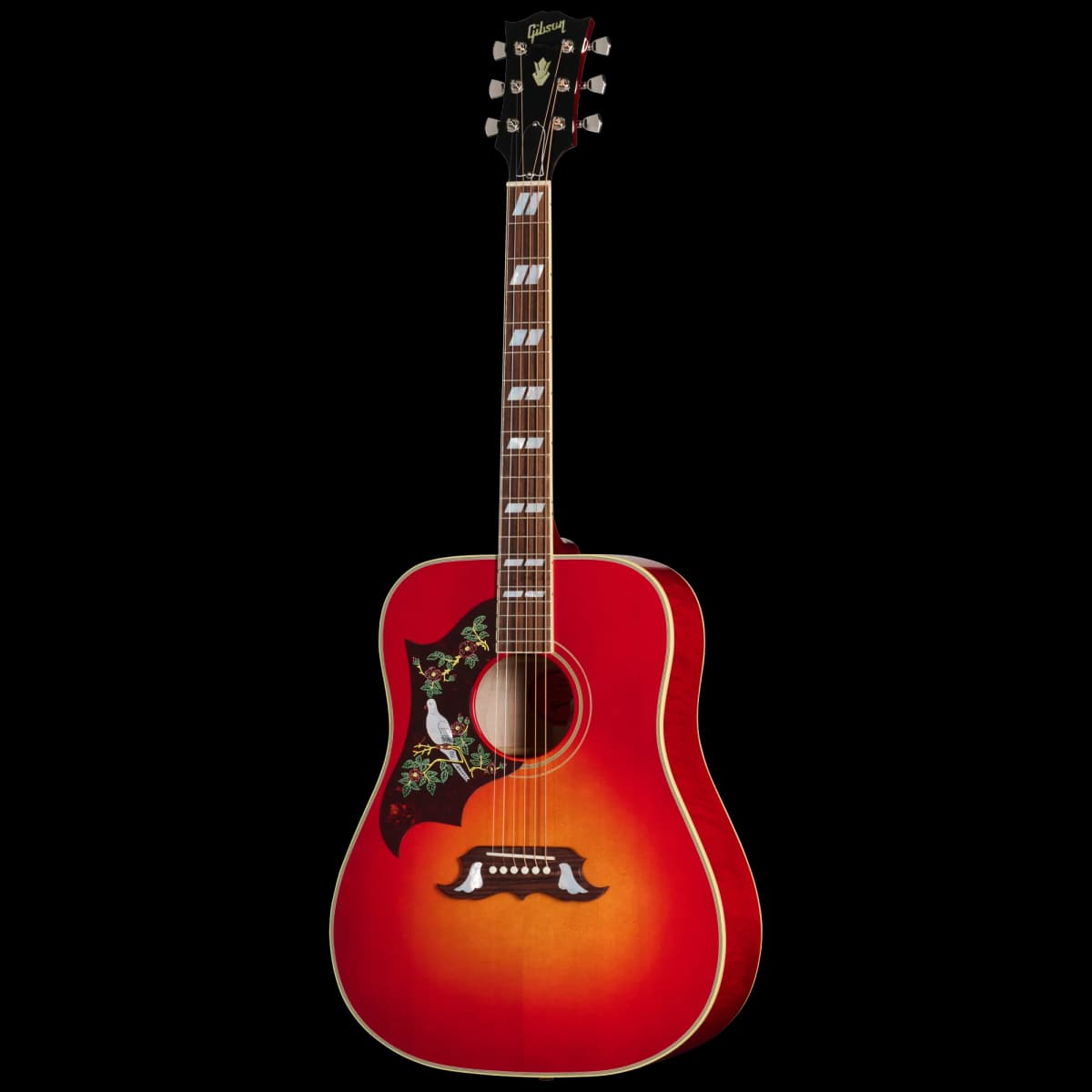 Gibson Dove Original, Left-Handed, Vintage Cherry Sunburst — photo 3