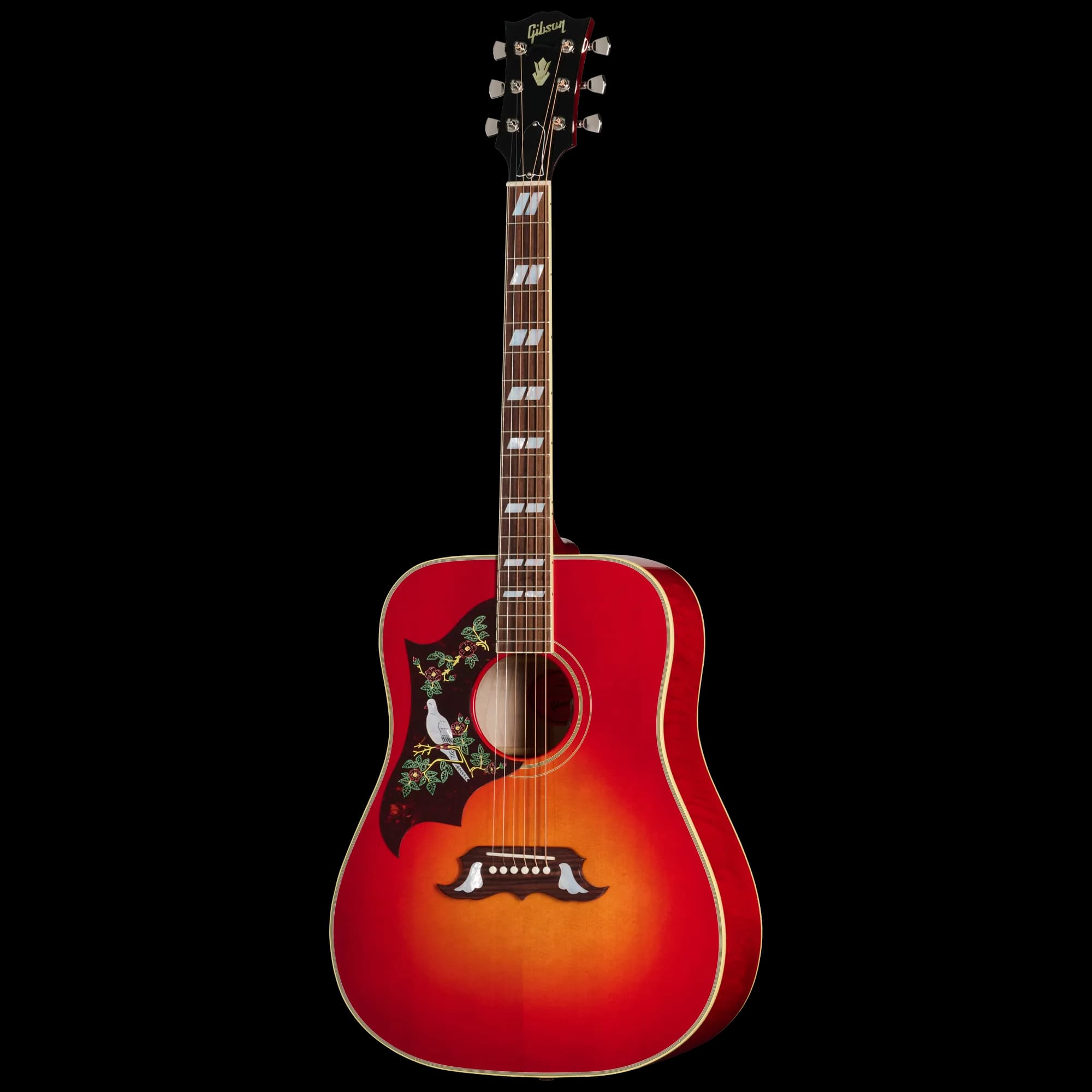Gibson Dove Original, Left-Handed, Vintage Cherry Sunburst — photo 3