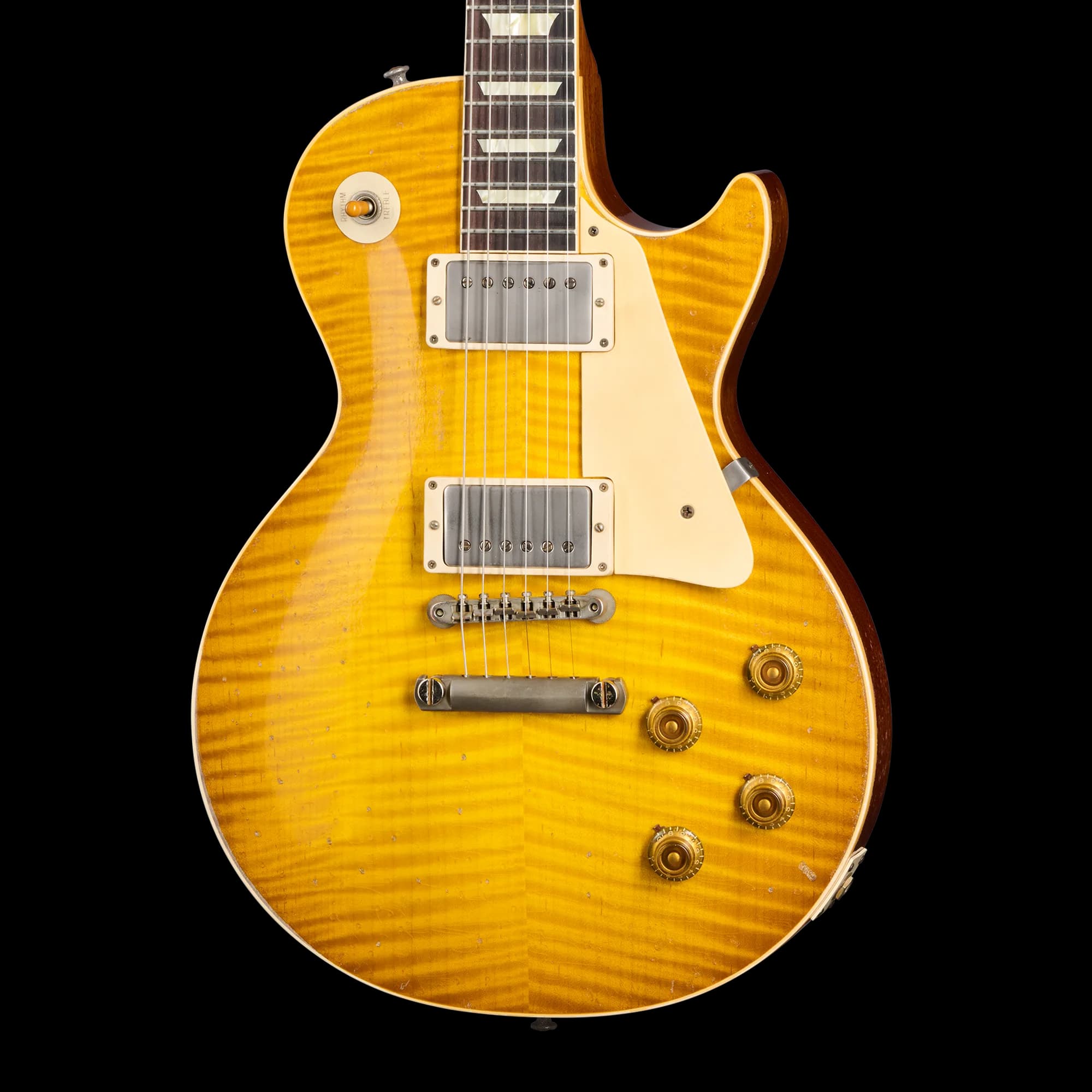 Gibson 1959 Les Paul Standard Reissue Limited Edition Murphy Lab Aged With Brazilian Rosewood, Tom's Lemon Burst