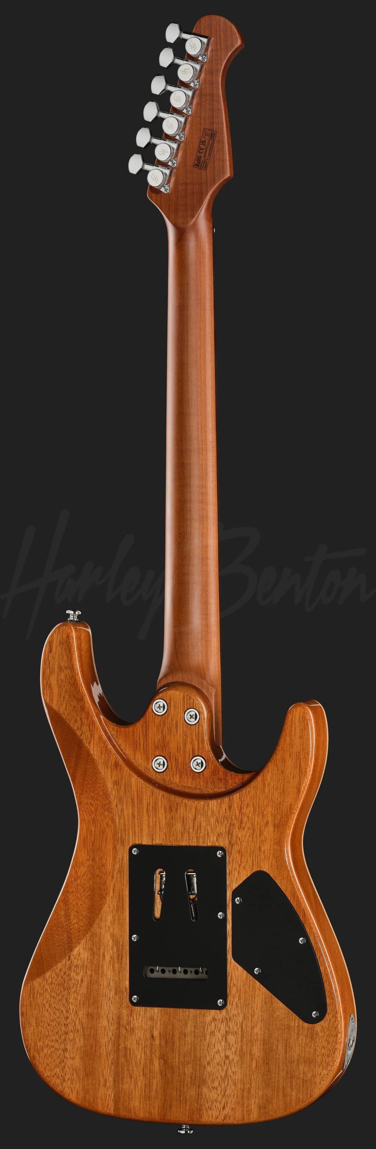 Harley Benton Fusion-IV HSH LH RW QRG — photo 3