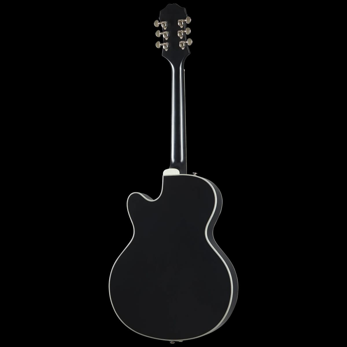 Epiphone Emperor Swingster, Black Aged Gloss — photo 4