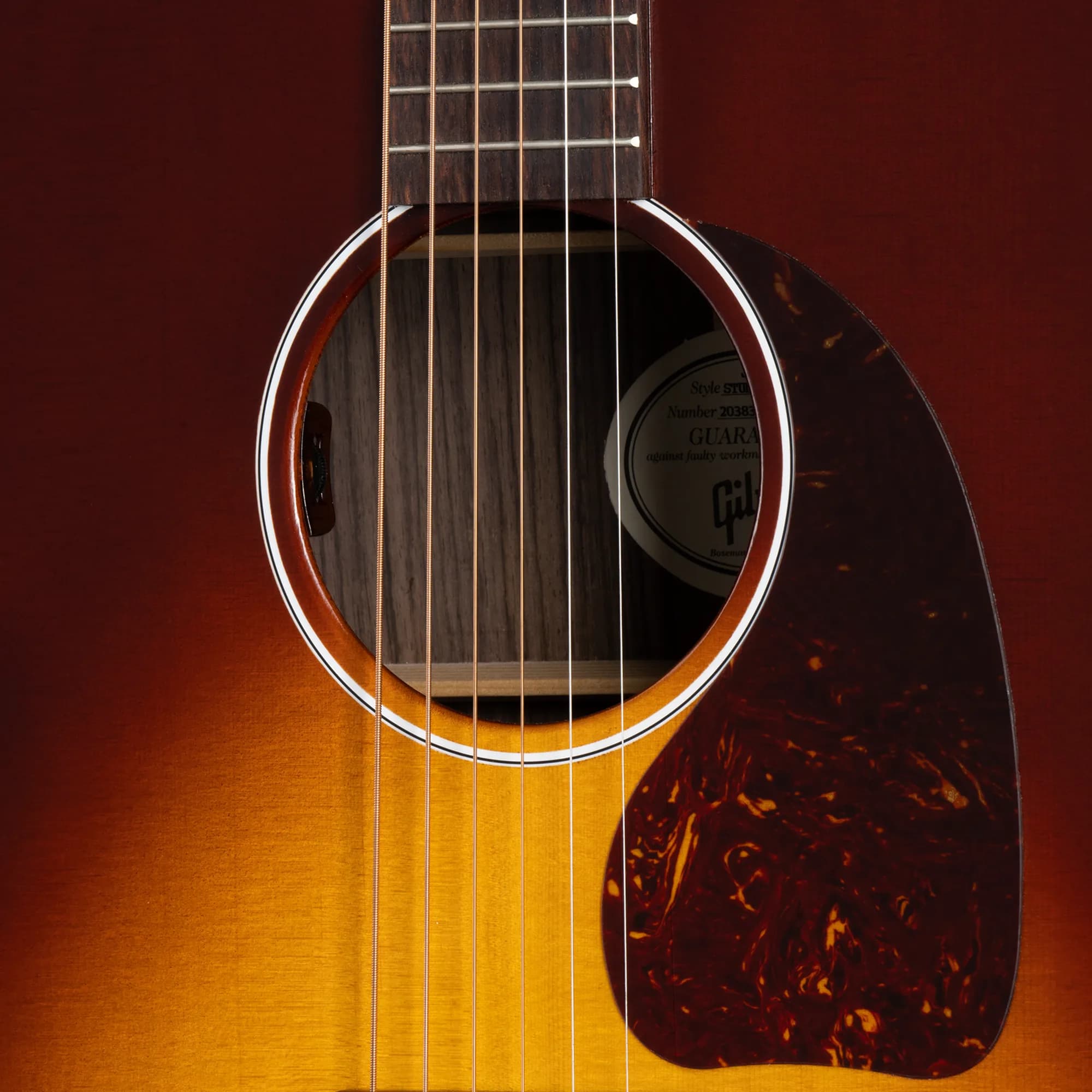 Gibson J-45 Studio Rosewood, Satin Rosewood Burst — photo 5
