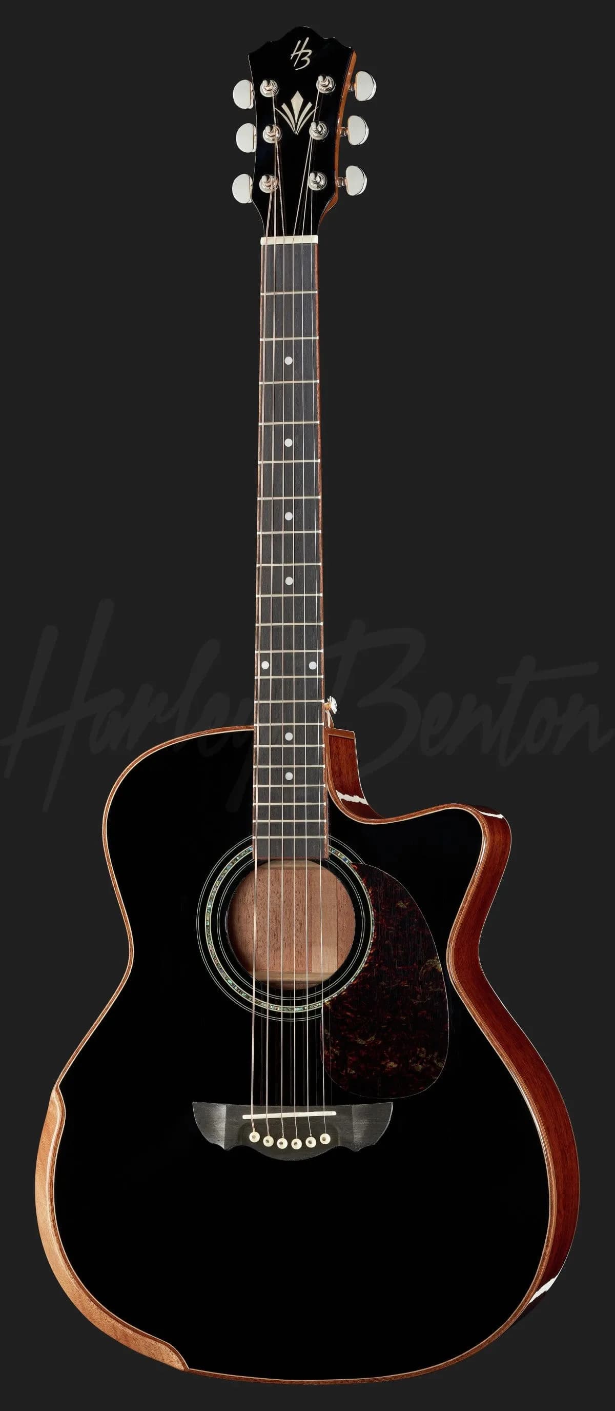 Harley Benton CLG-650SM-CE BK SolidWood — photo 2