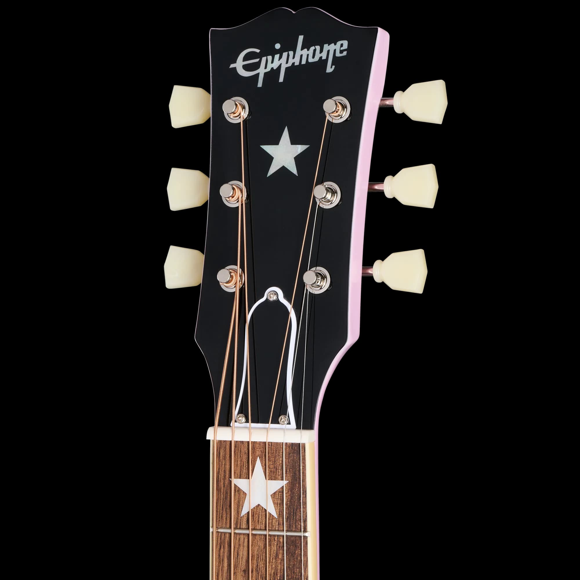 Epiphone IGC J-180 LS, Pink — photo 5