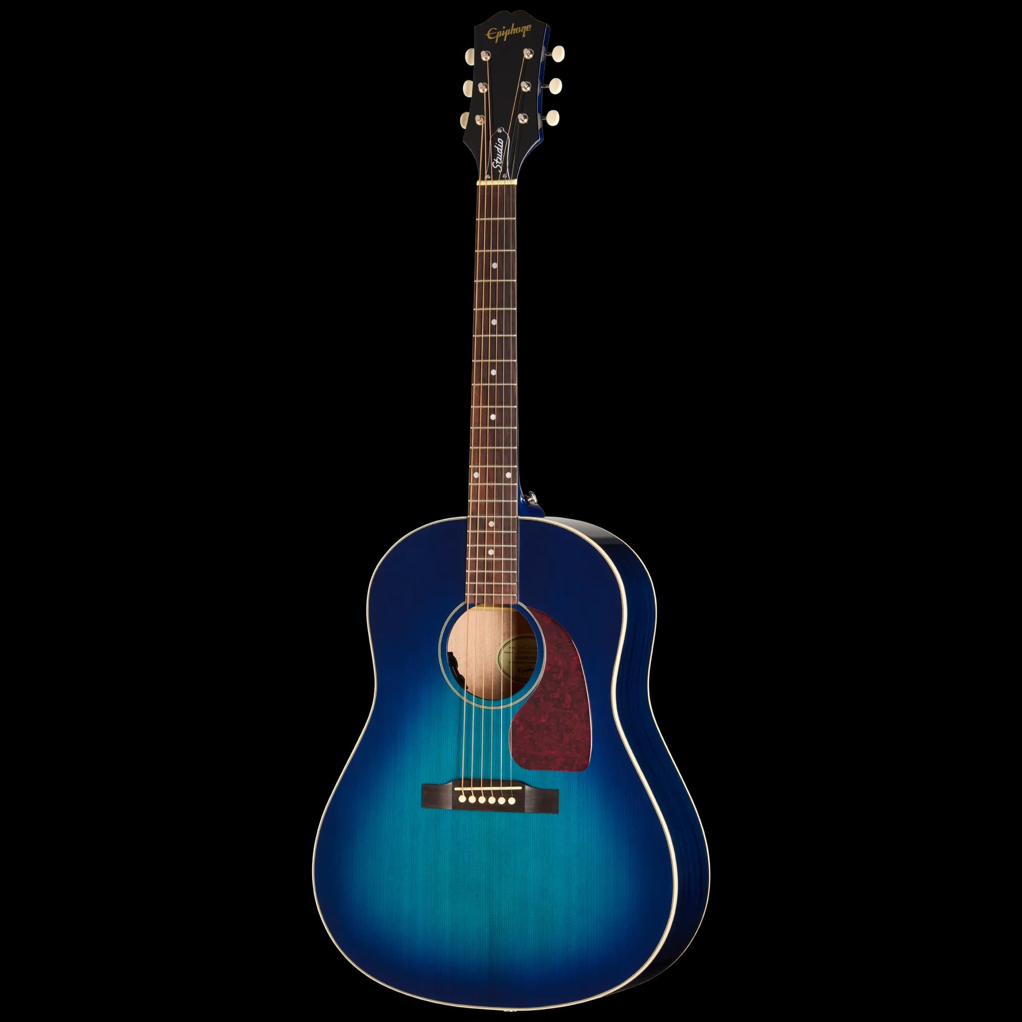 Epiphone J-45 Studio, Blueberry Burst, Exclusive — photo 3
