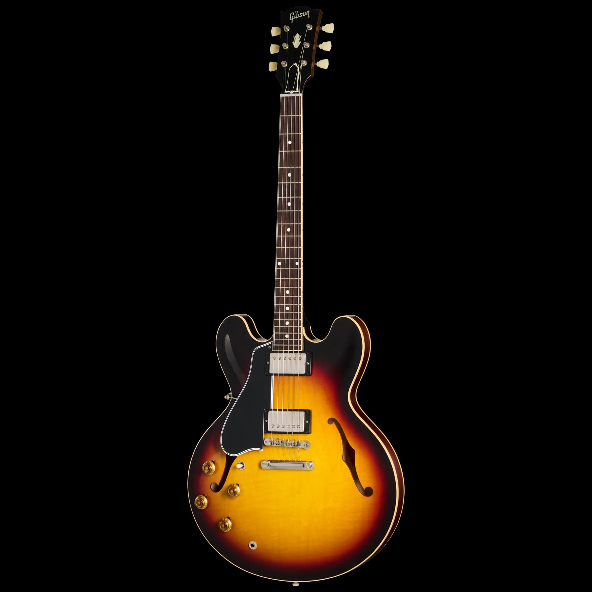 Gibson 1959 ES-335 Reissue, Left-Handed, VOS, Vintage Burst — photo 3
