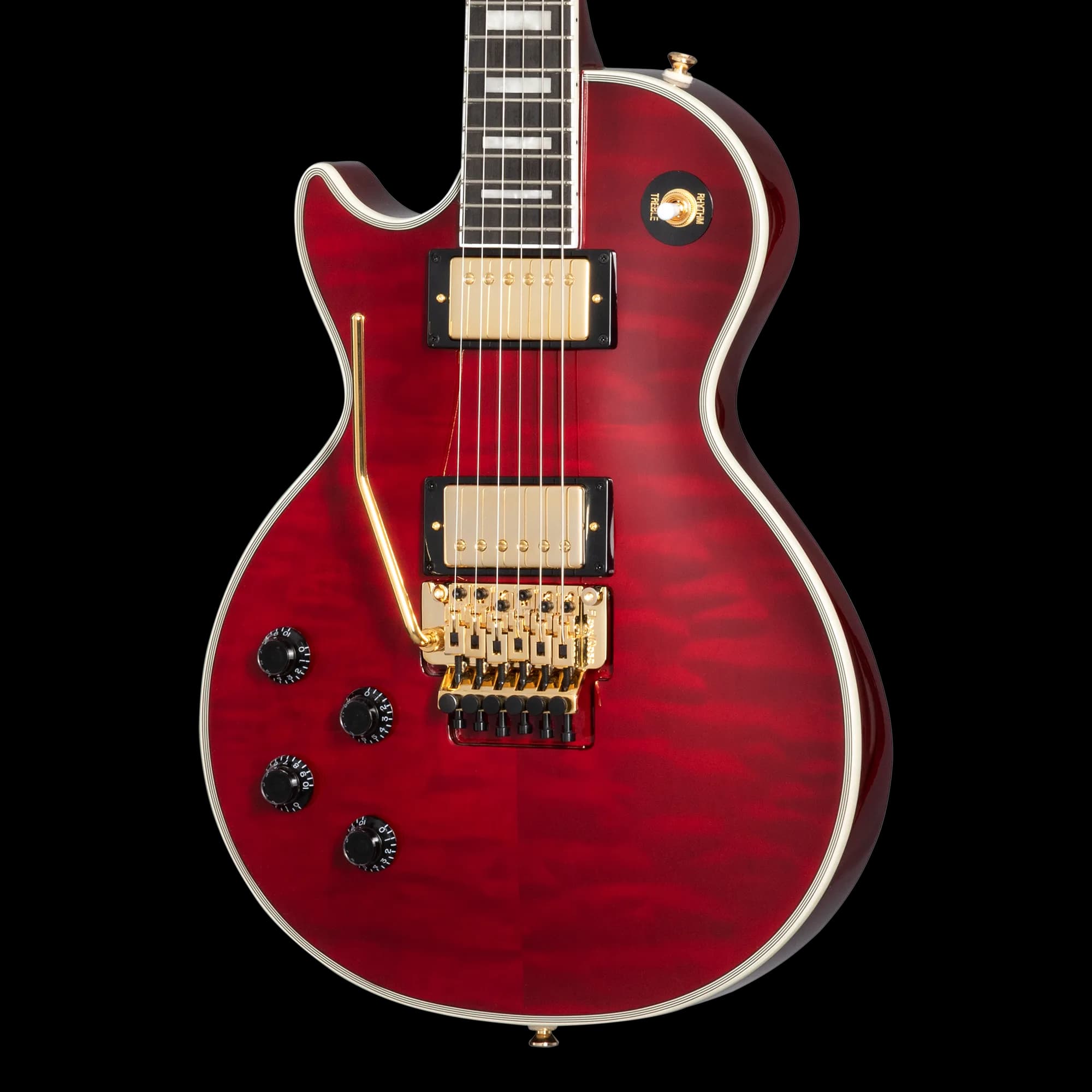 Epiphone Alex Lifeson Les Paul Custom Axcess, Left-Handed, Ruby