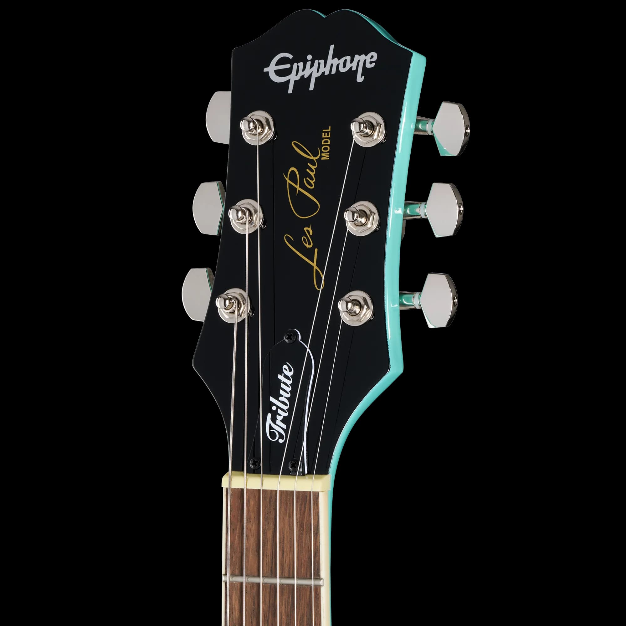Epiphone Les Paul Tribute, Aqua, Exclusive — photo 6