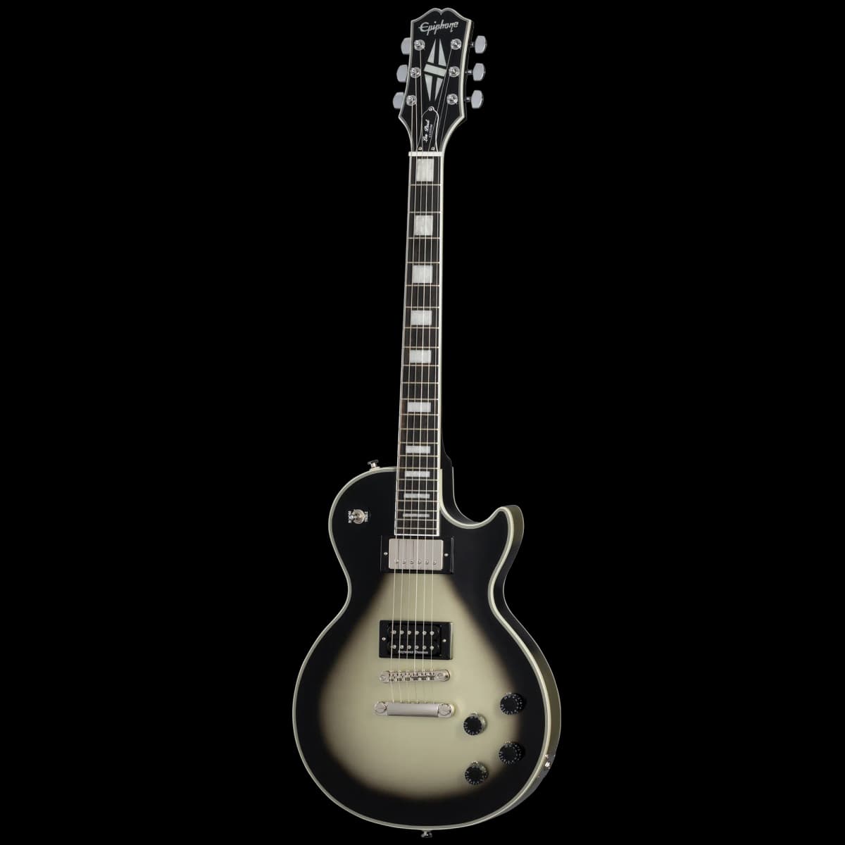 Epiphone Adam Jones Les Paul Custom Art Collection: Korin Faught’s “Sensation”, Antique Silverburst — photo 3