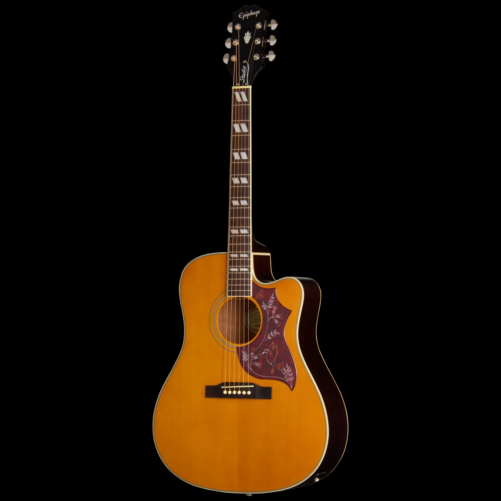 Epiphone Hummingbird Studio EC, Natural — photo 3