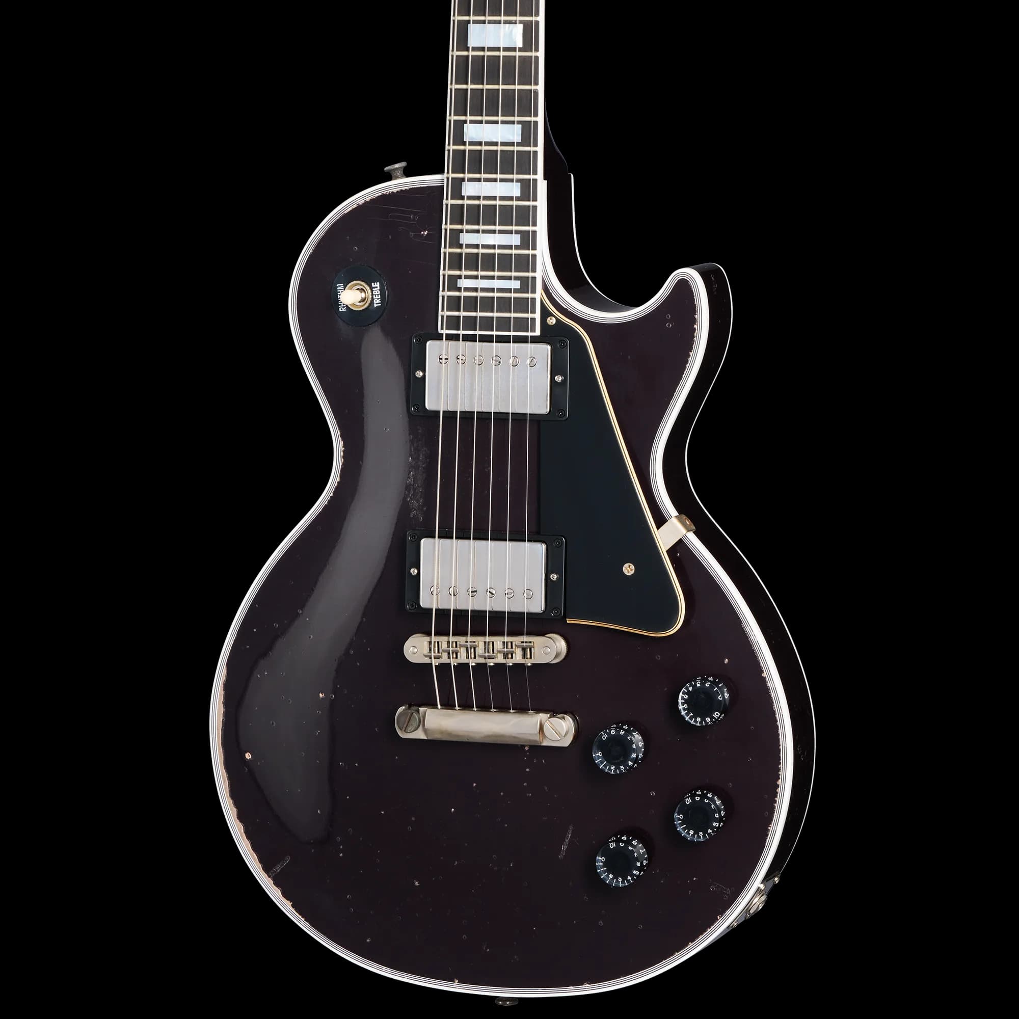 Gibson Les Paul Custom, Heavy Aged, Oxblood — photo 3