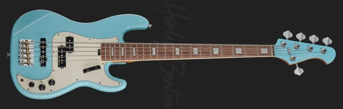 Harley Benton MV-5PJ Daphne Blue — photo 2